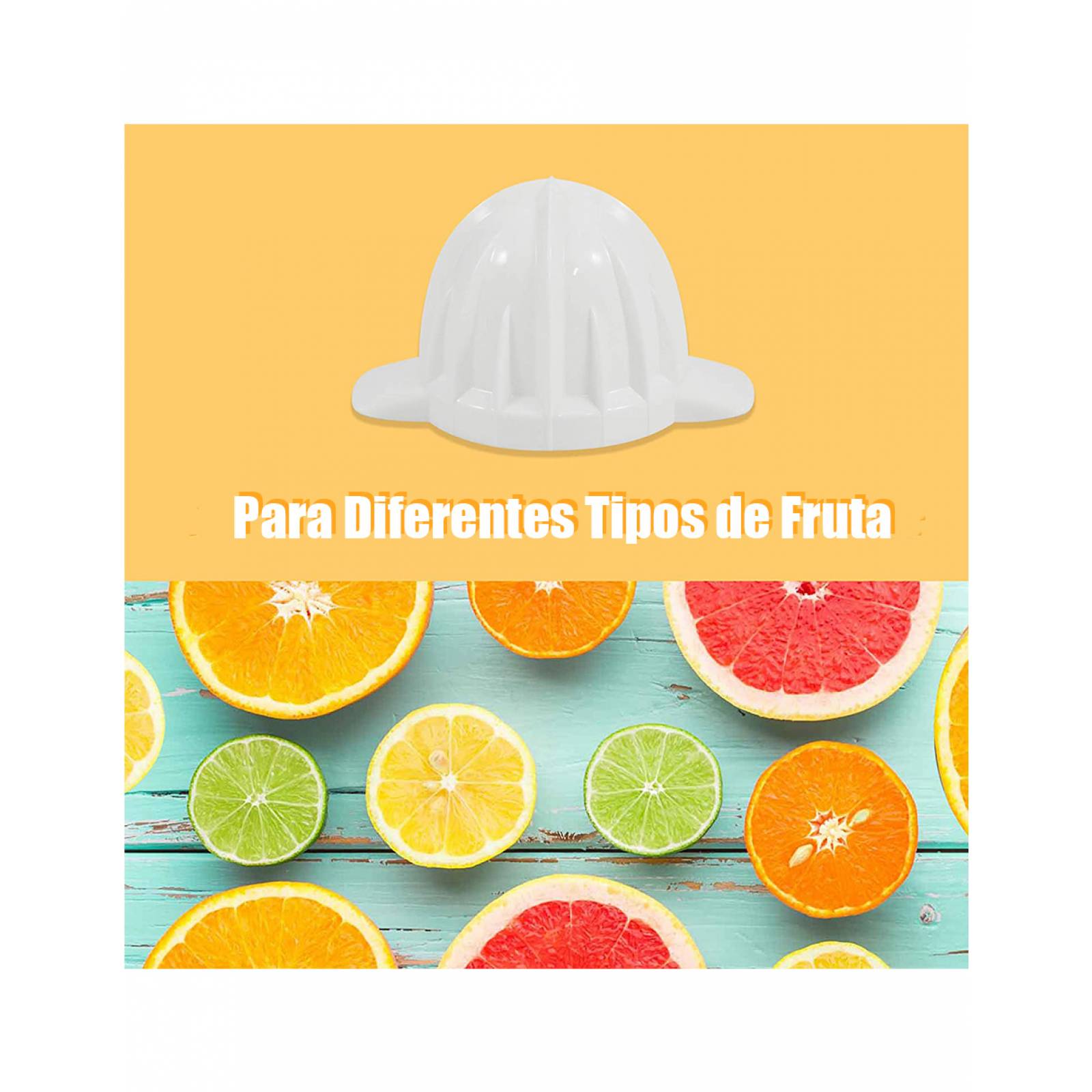 Exprimidor De Jugos Elite Gourmet ETS-411 Eléctrico 470 Ml Blanco