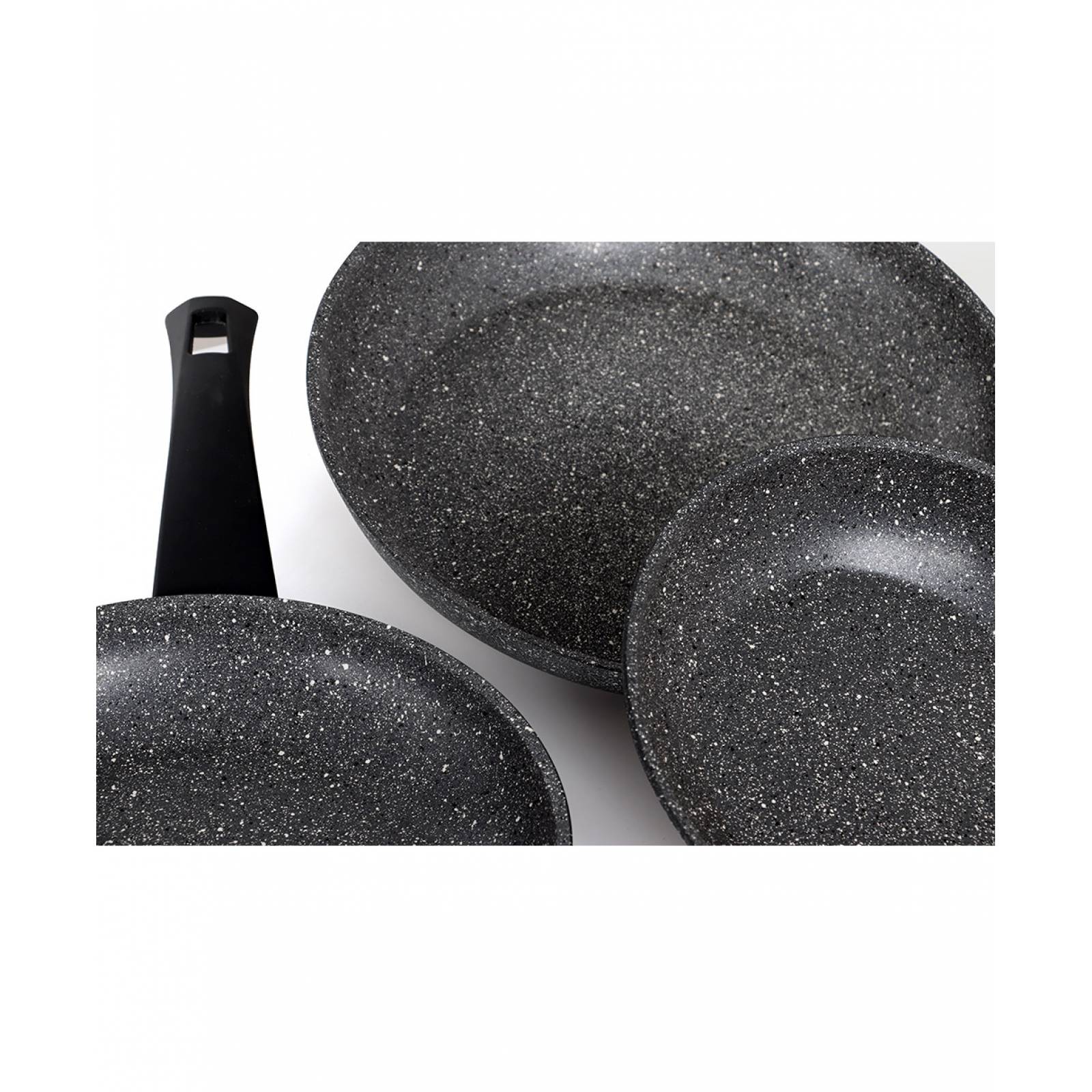 Juego 3 Sartenes Italianos Royal Haus RH-3AMAC Antiadherente 4mm Base Inducción