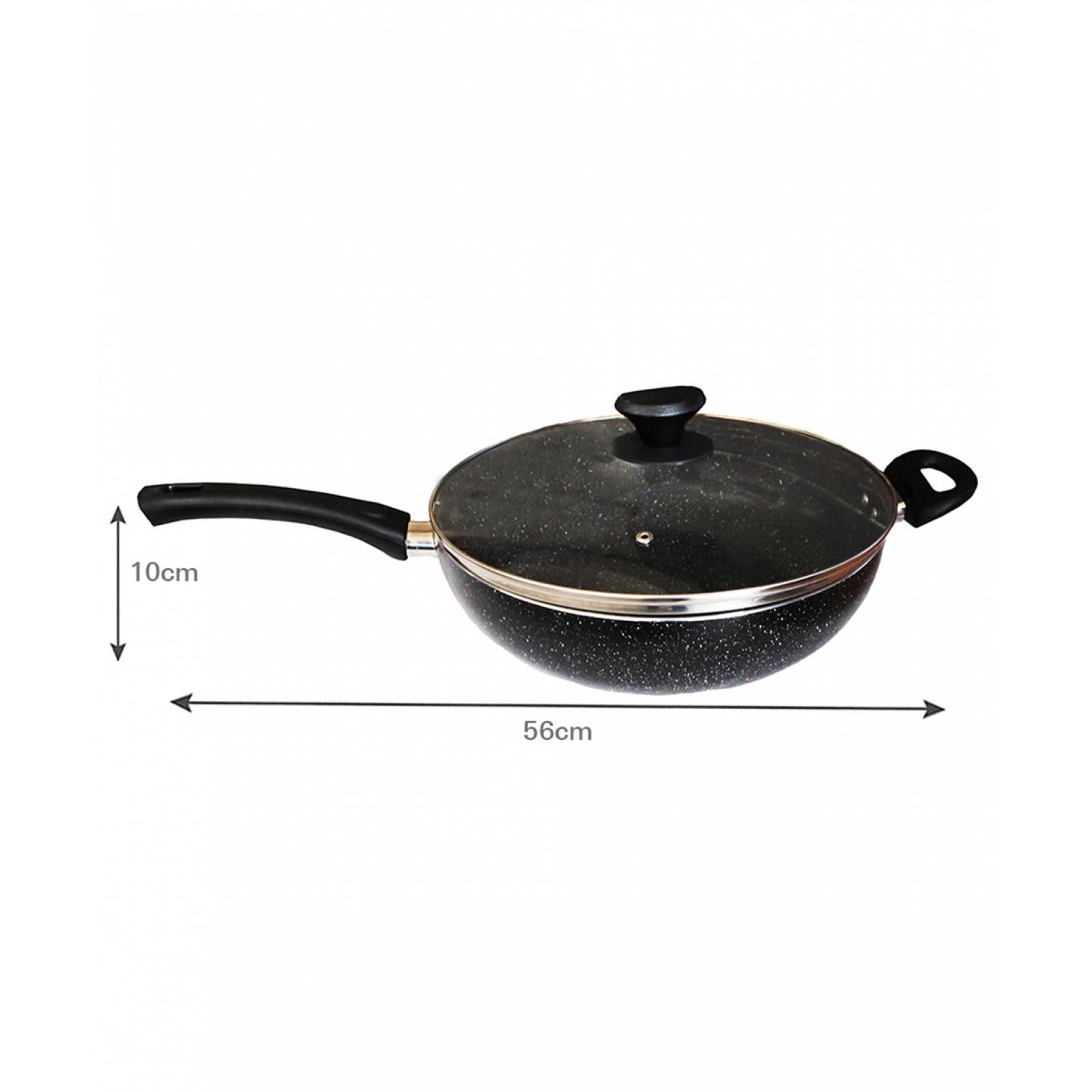 Sartén Wok Royal Haus RH-VALW1 30cm Aluminio/antiadherente