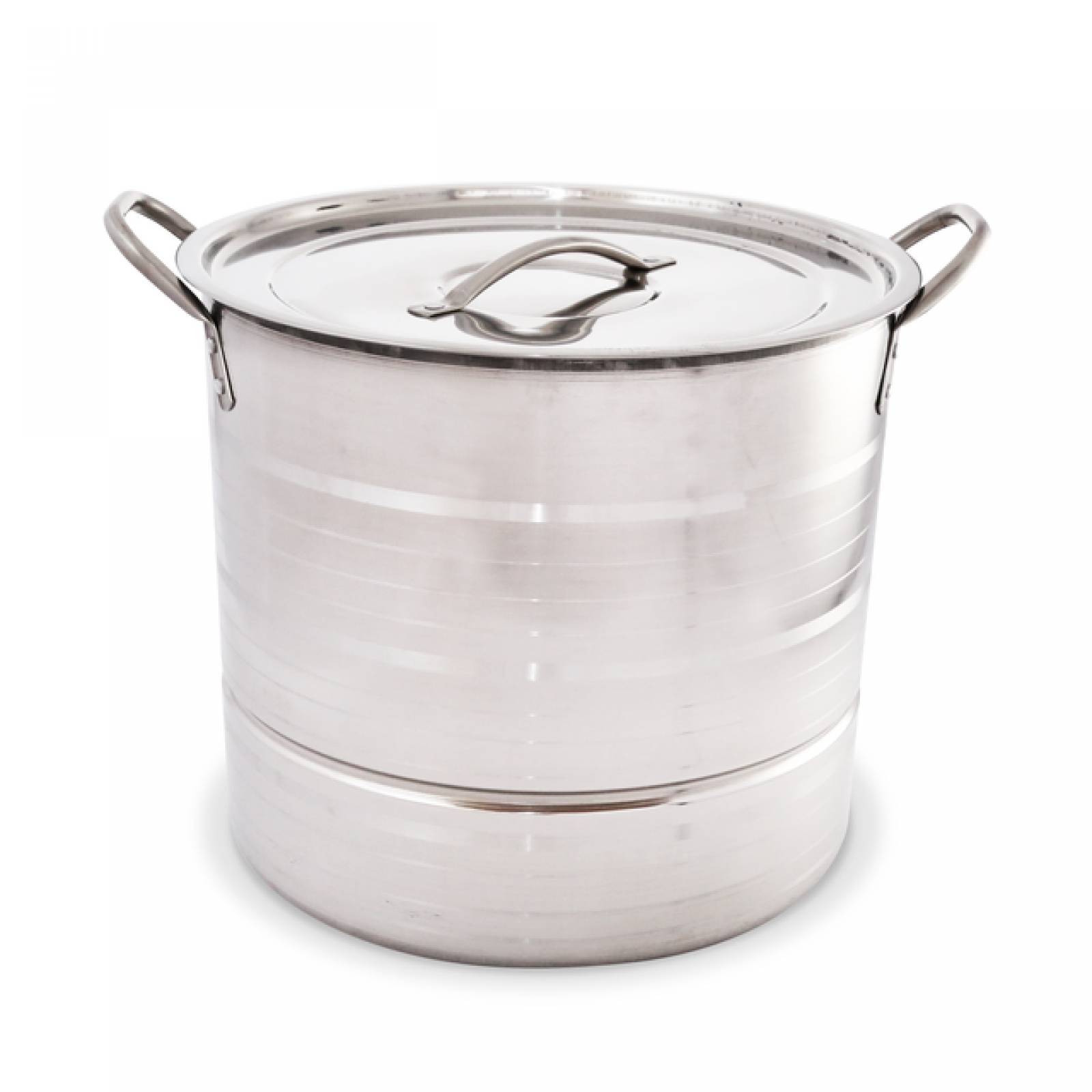 4 Ollas Vaporeras Acero Con Tapa Y Disco De Vapor Royal Haus