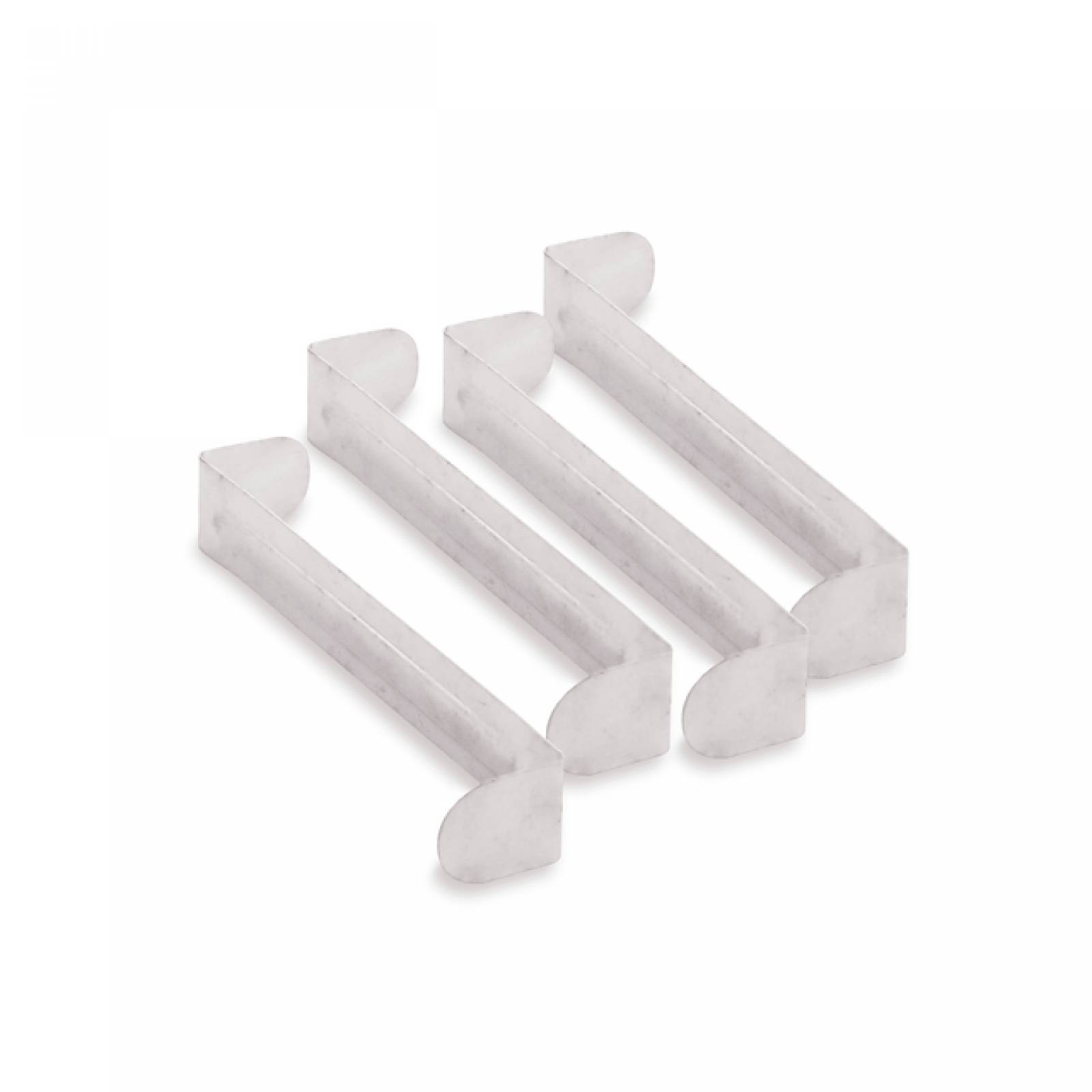 4 Ollas Vaporeras Acero Con Tapa Y Disco De Vapor Royal Haus