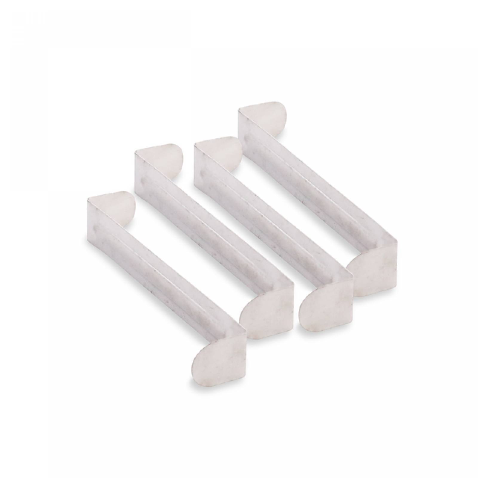 4 Ollas Vaporeras Acero Con Tapa Y Disco De Vapor Royal Haus