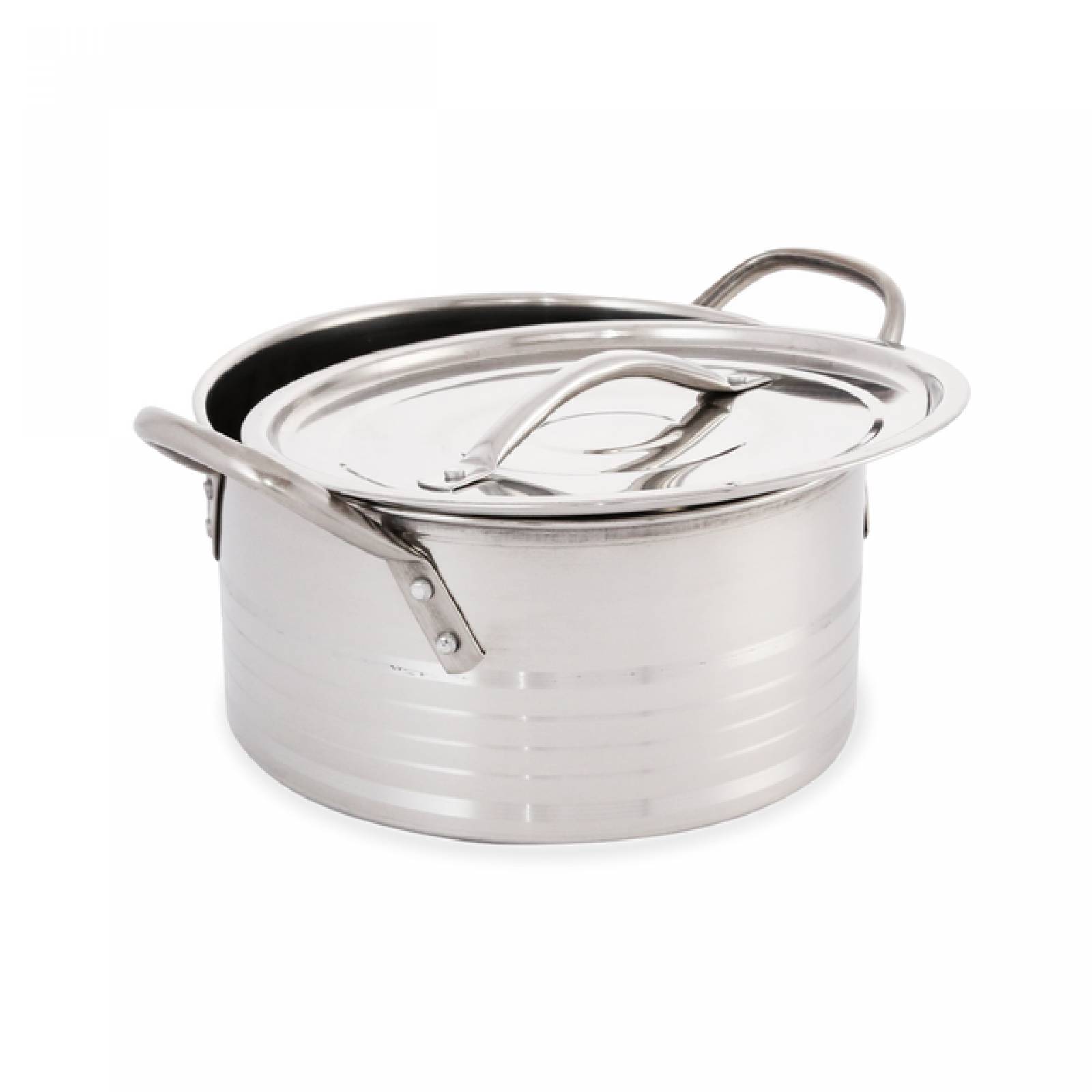 Ollas Con Tapa 8 Piezas Acero Inoxidable Royal Haus