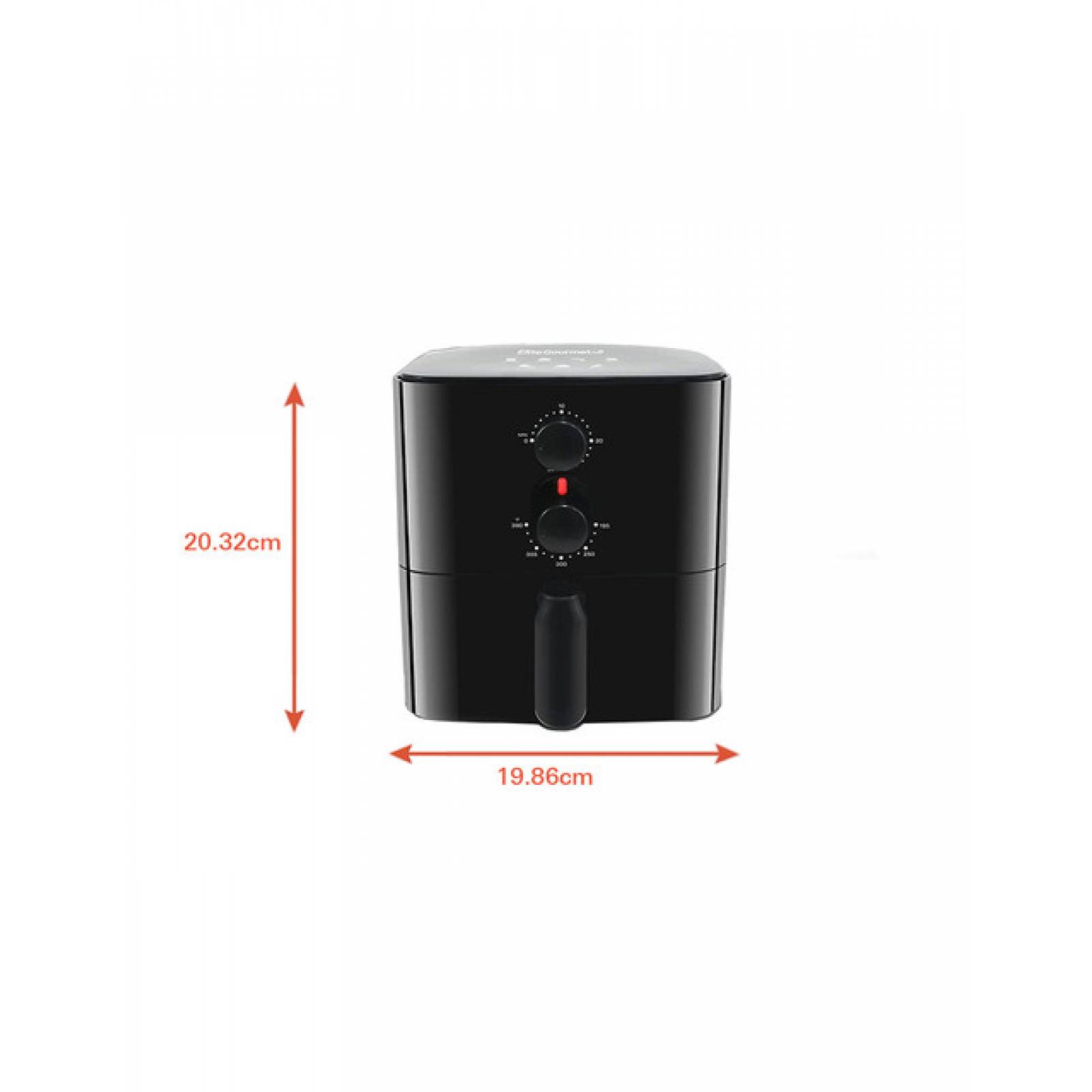 Freidora Eléctrica Sin Aceite Britânia Air Fry BFR21P 1500W 220V/50Hz -  Negro