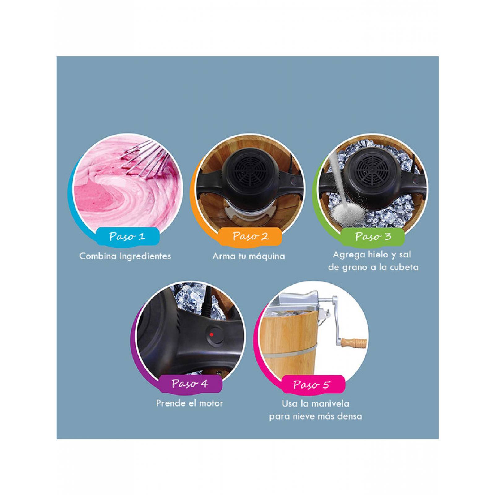 Maquina Para Hacer Helado Elite Casero 4qt EIM-402 En Casa Elite Gourmet