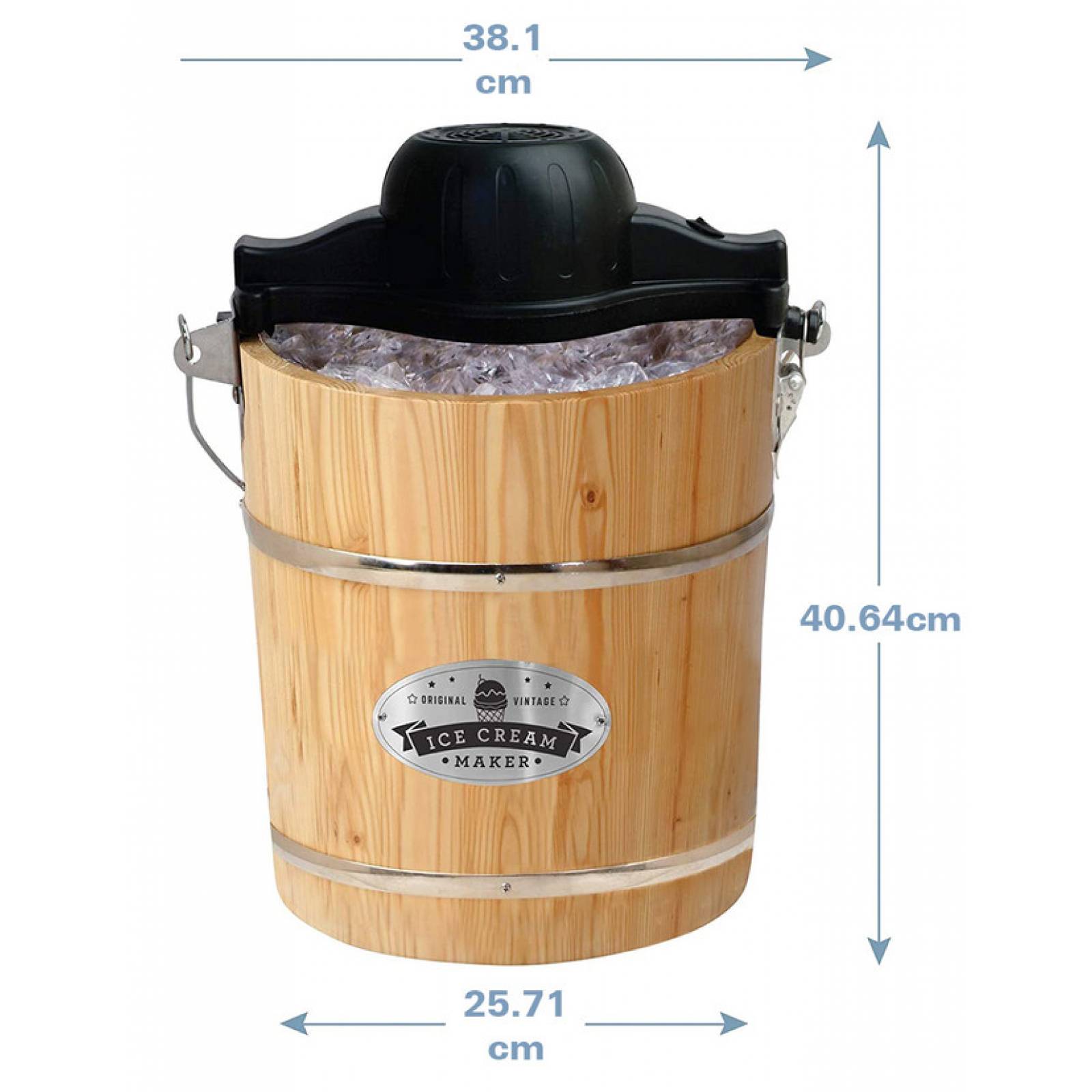 Maquina Para Hacer Helado Elite Casero 4qt EIM-402 En Casa Elite Gourmet