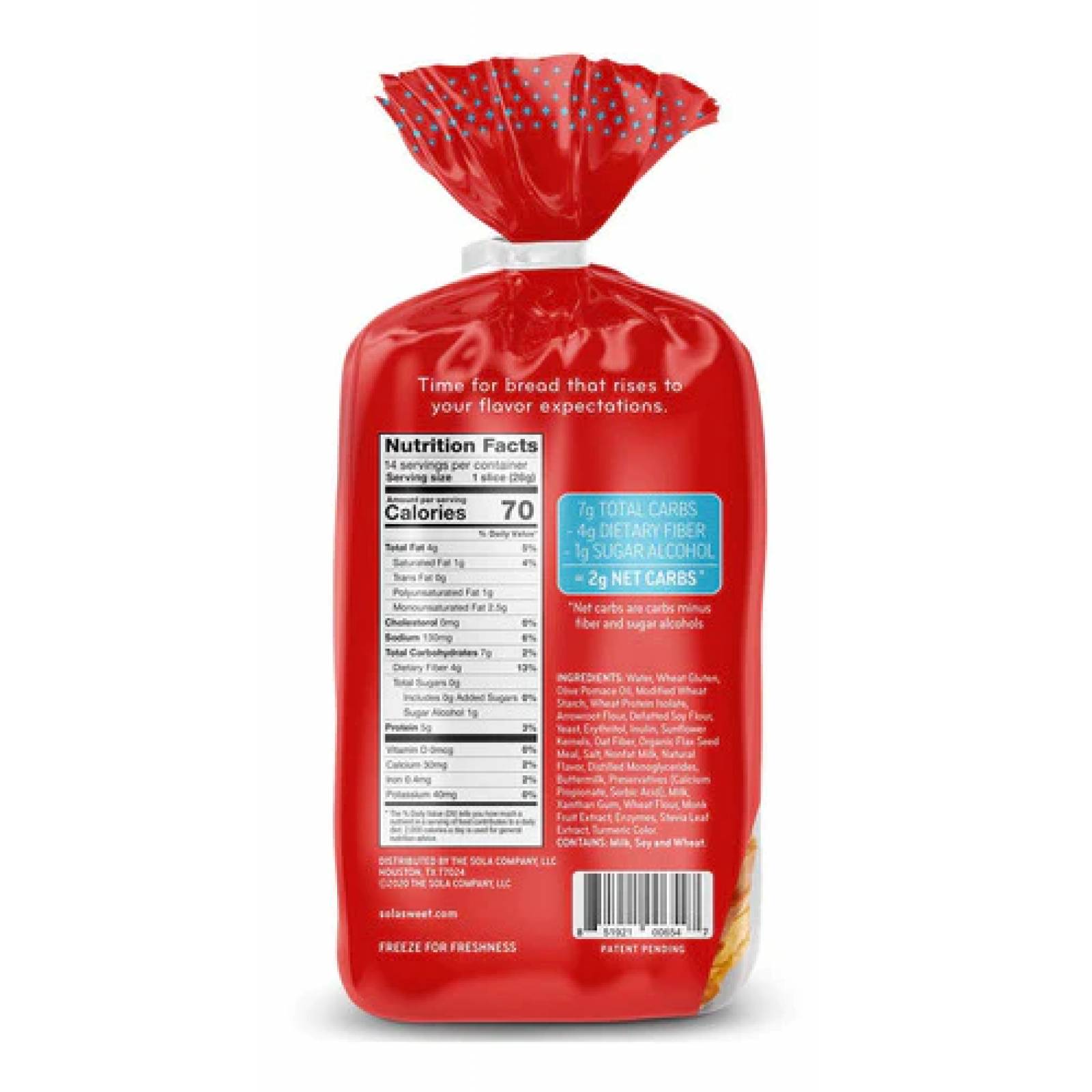 Panes Keto En 3 Pack De Caja, Hamburguesa Y Hotdog De Sola