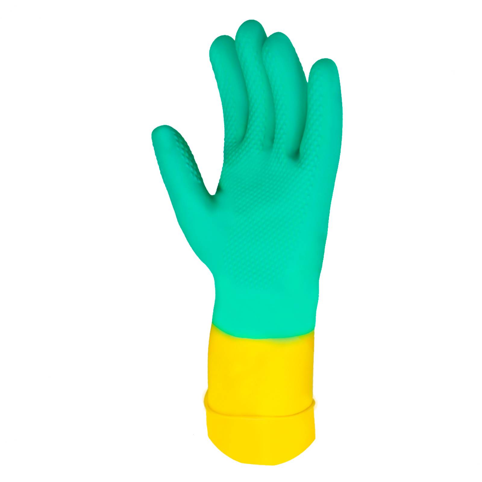 Vitex Guante látex doble capa Plus Satinado Docepack jardinería