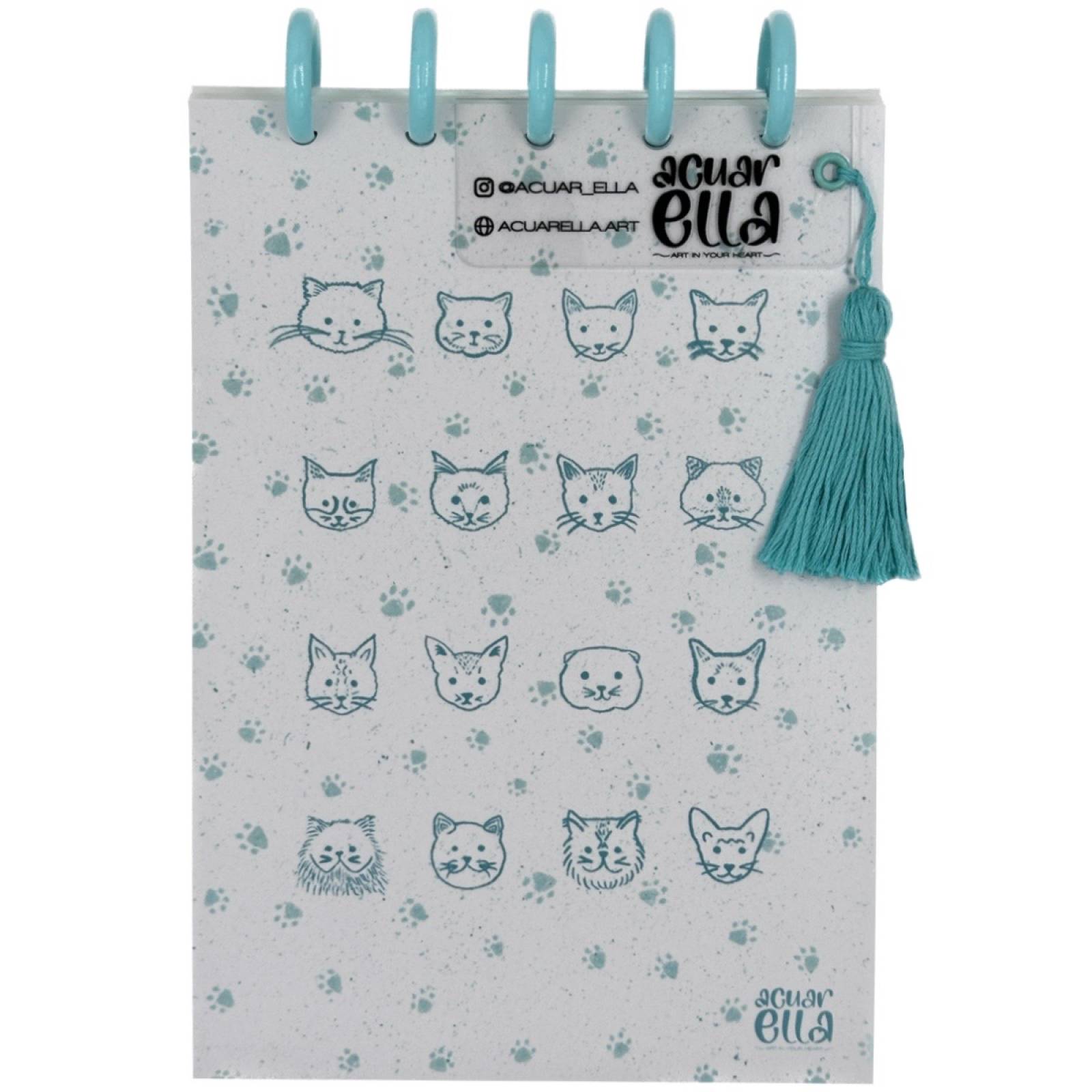 Acuarella Sketchbook de papel de 300 gr 35% algodón