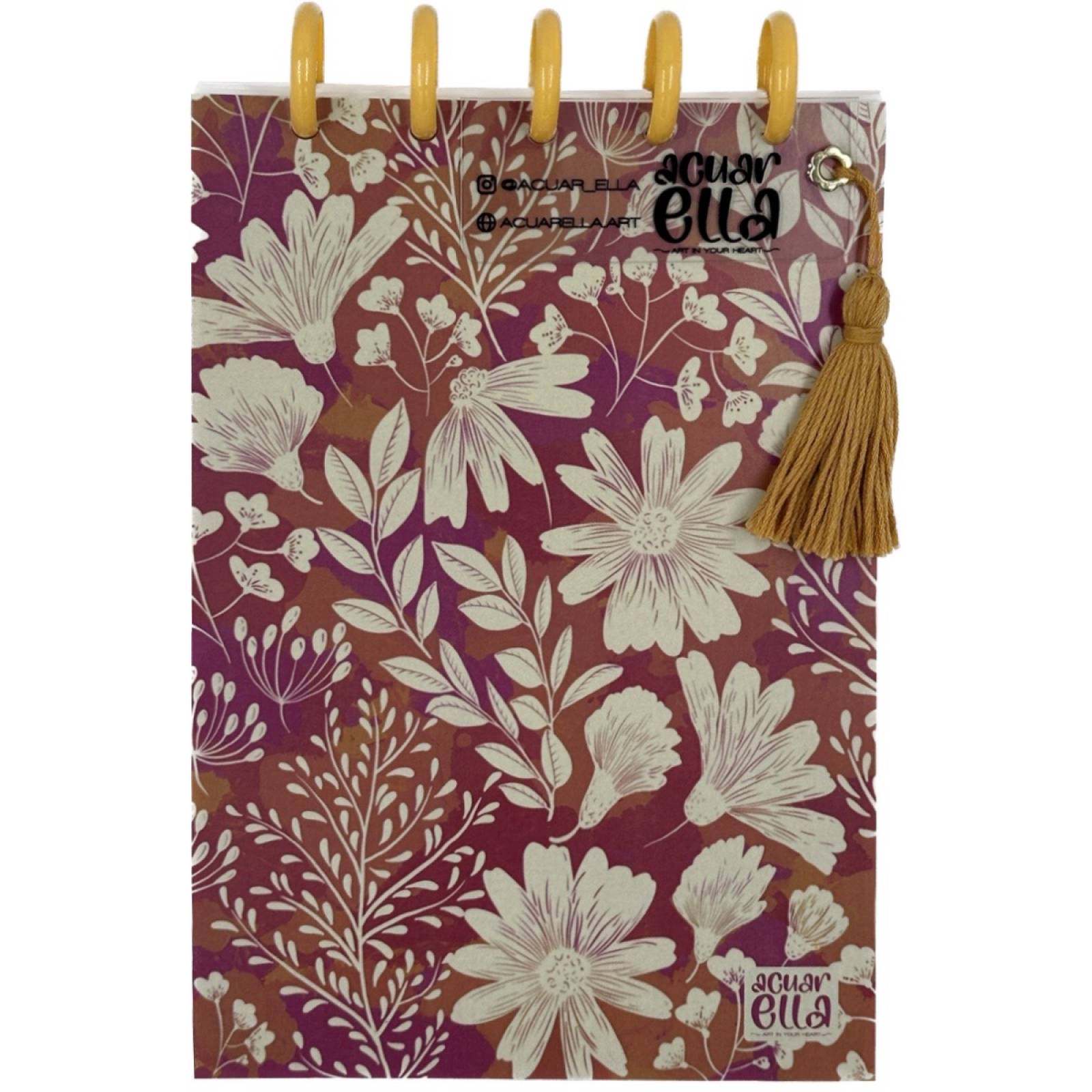 Acuarella Sketchbook de papel de 300 gr 35% algodón