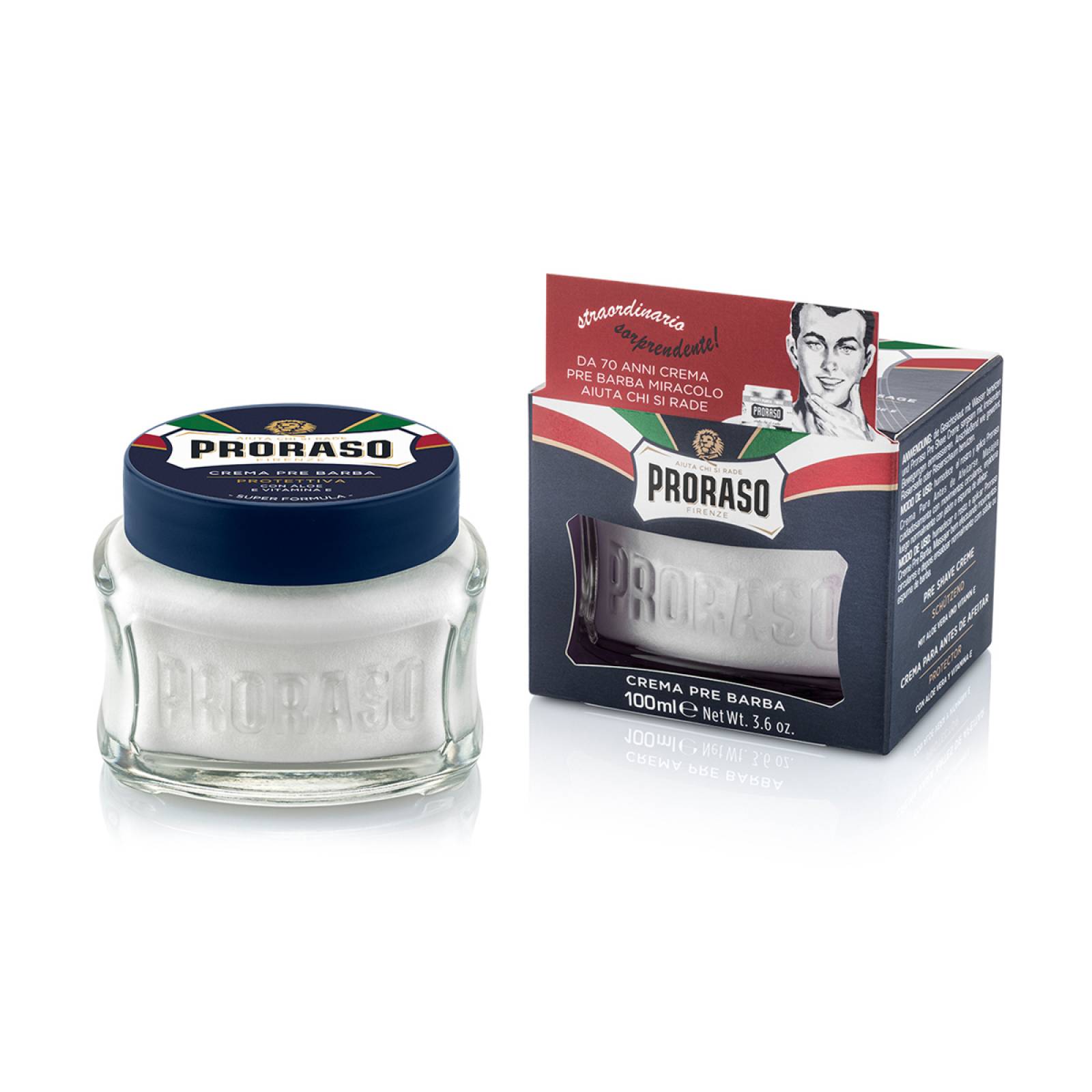 Proraso Crema Pre Afeitado Aloe Vera Protector 100 ml