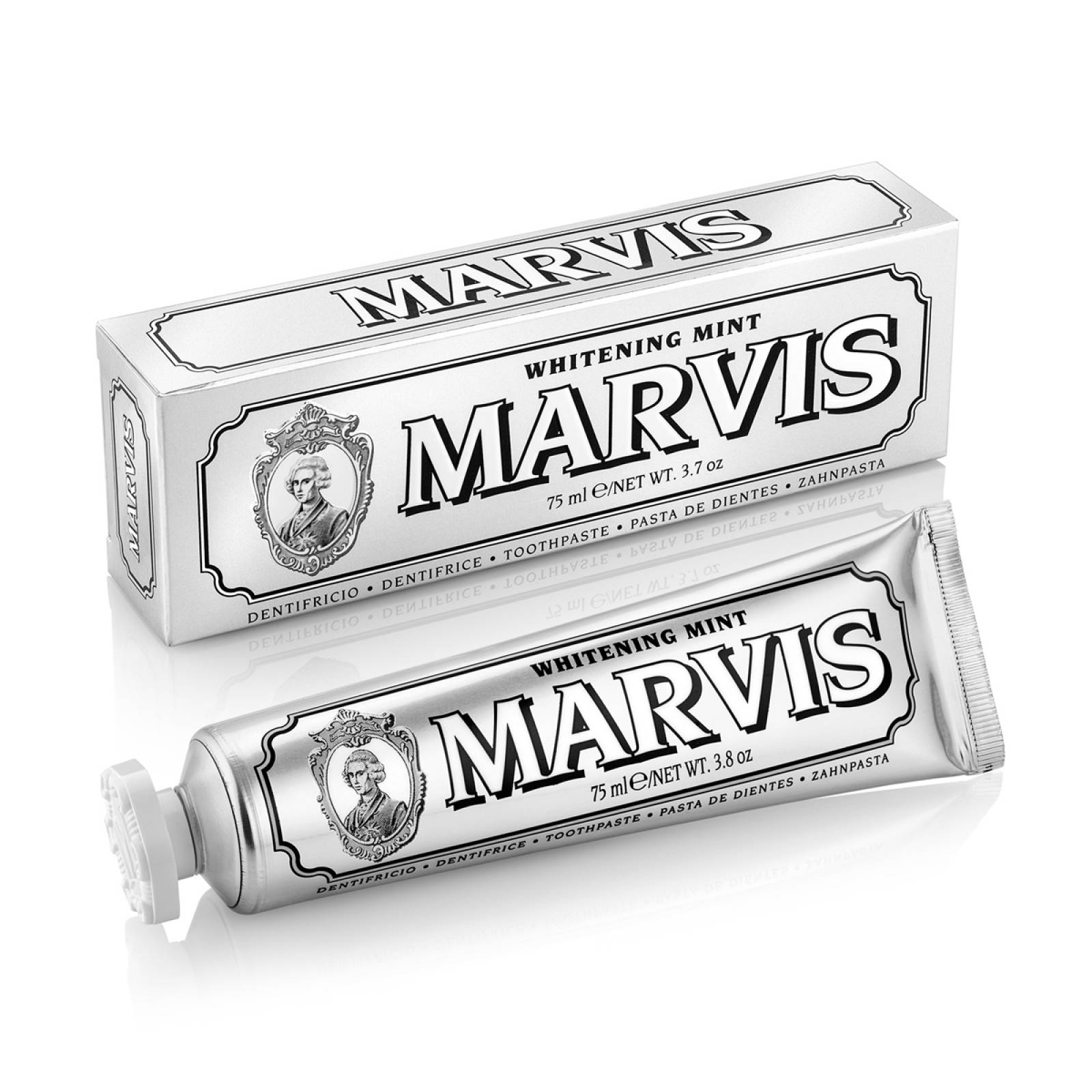 Marvis Pasta de Dientes Menta Blanqueadora 75 ml.