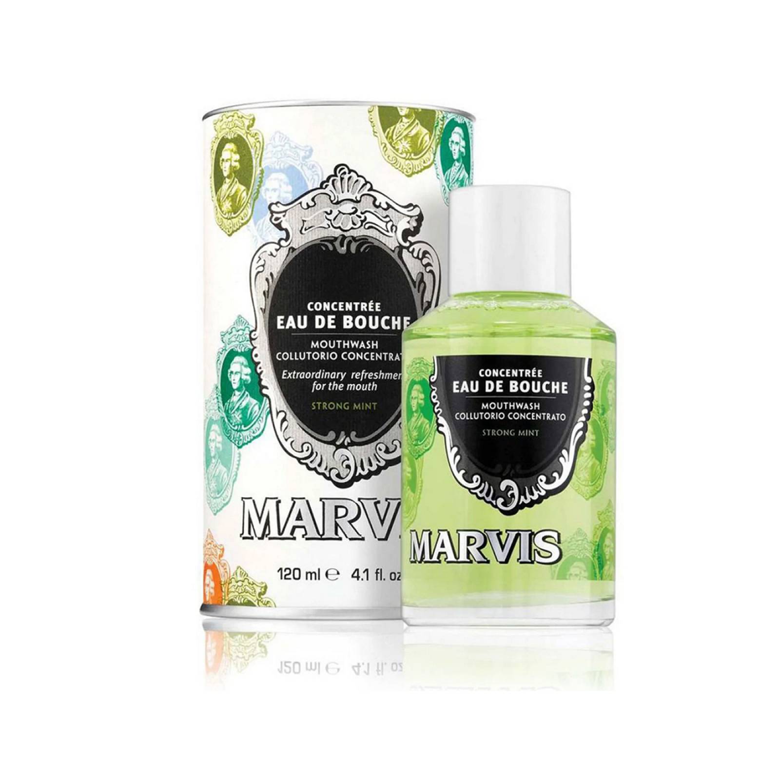 Marvis Enjuague Bucal Menta Fuerte 120 ml