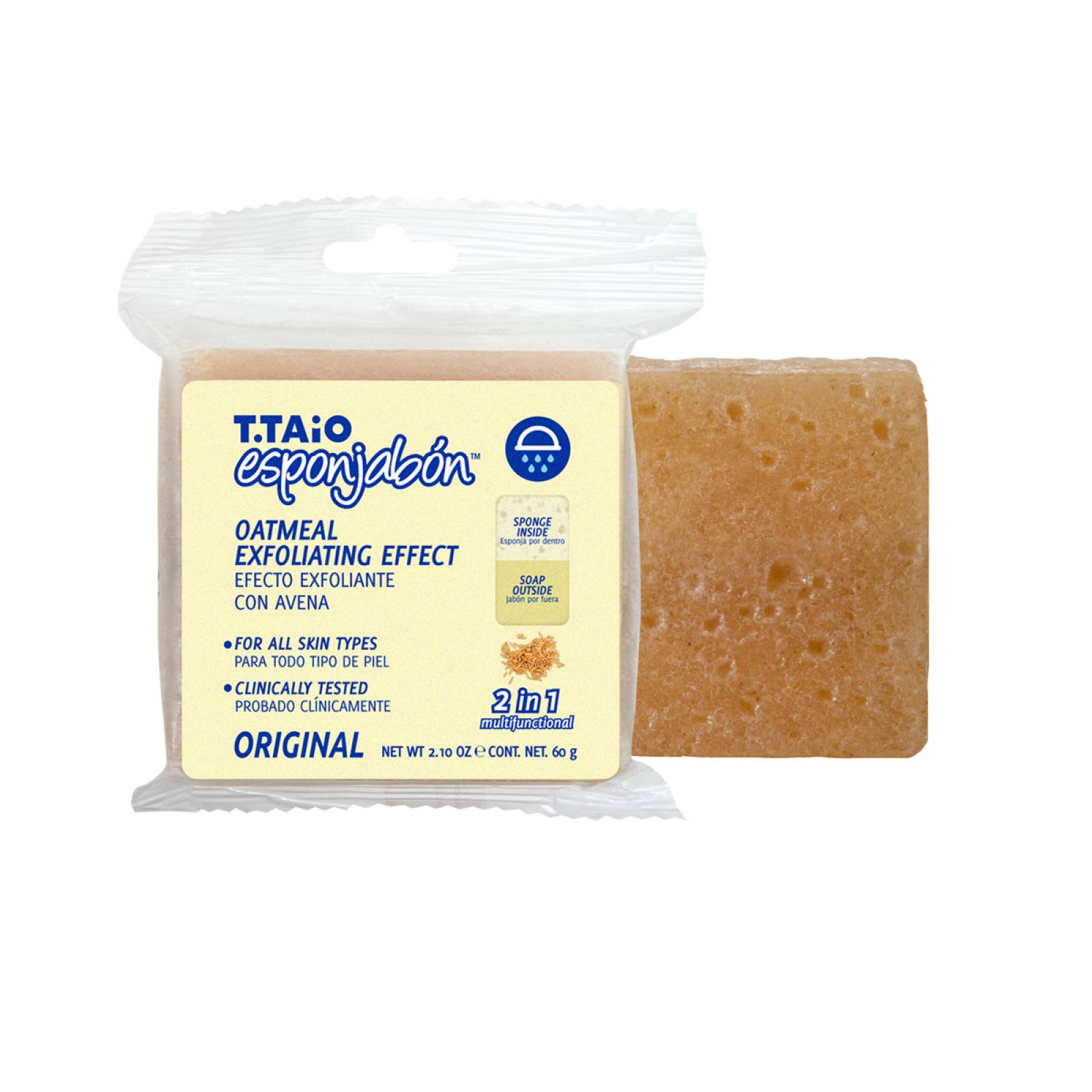 T.Taio Esponjabon Mini Avena Exfoliante 2 en 1