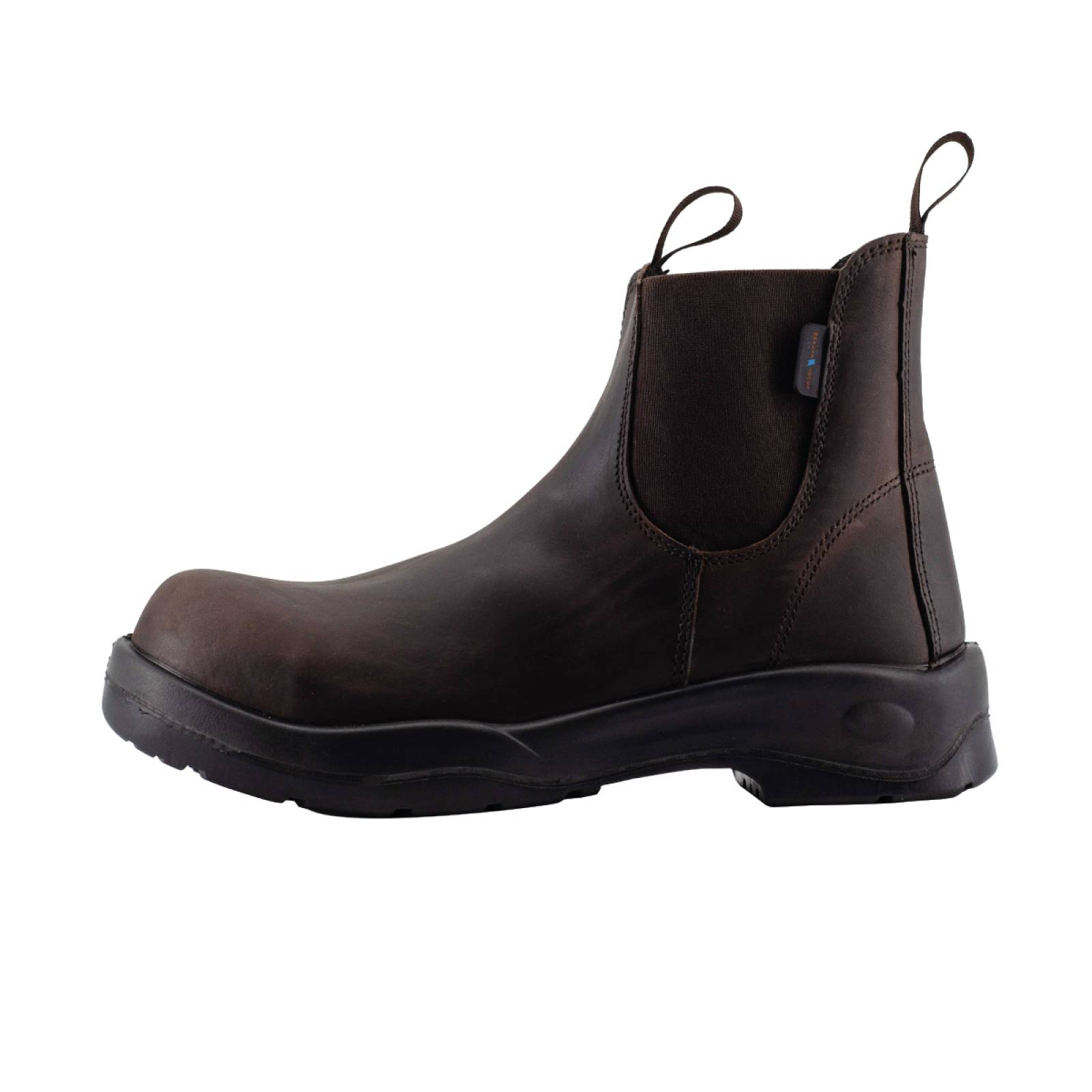 Moduss Shoes Botas de seguridad tipo Botín color café suela negra