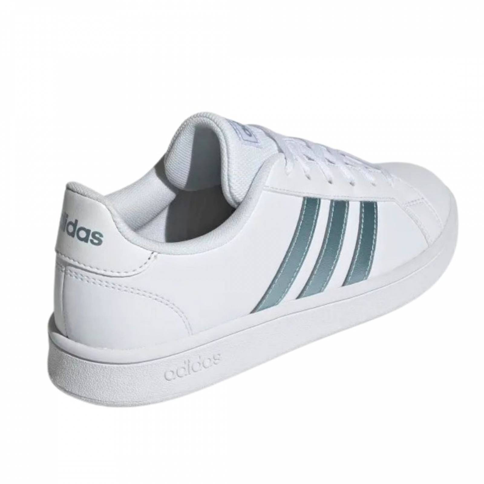 Tenis Adidas Mujer Grand Court GZ8164 Simipiel Blanco