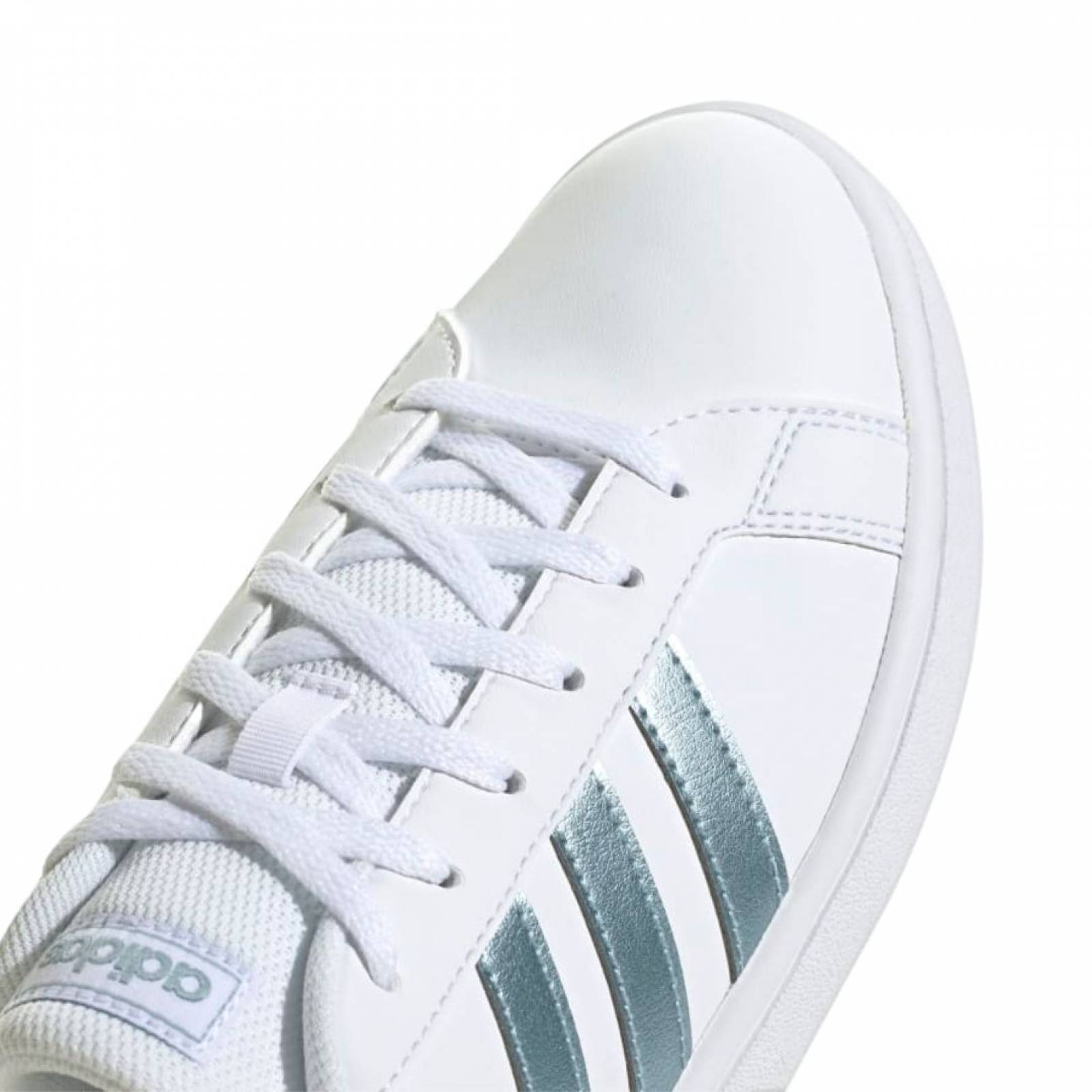 Tenis Adidas Mujer Grand Court GZ8164 Simipiel Blanco