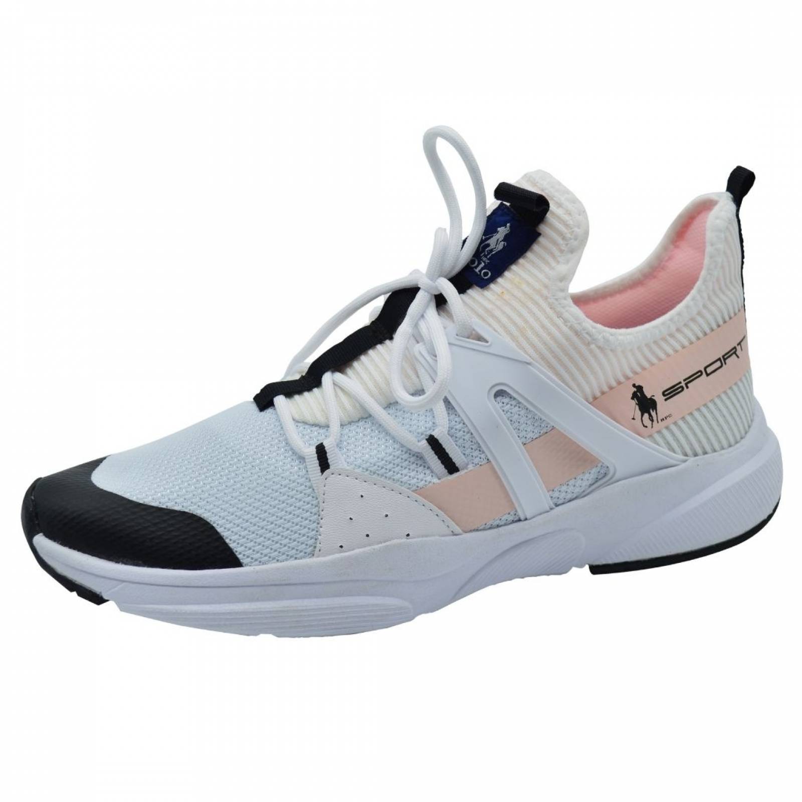 Tenis Deportivo para Mujer Polo 907 Blanco