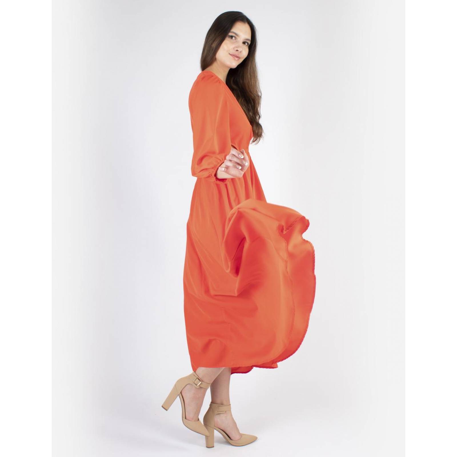 Vestido midi cut out AMAD para dama 