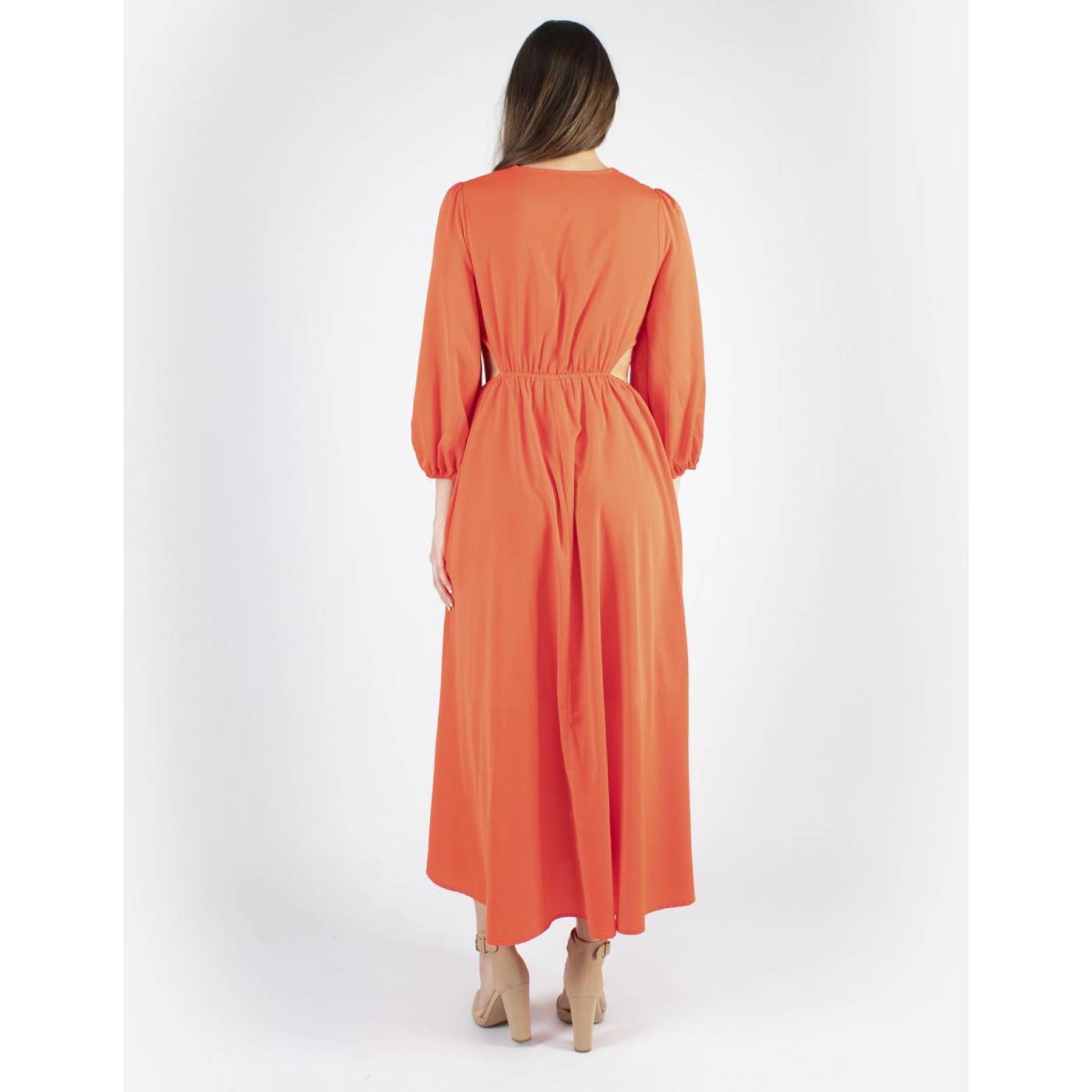 Vestido midi cut out AMAD para dama 