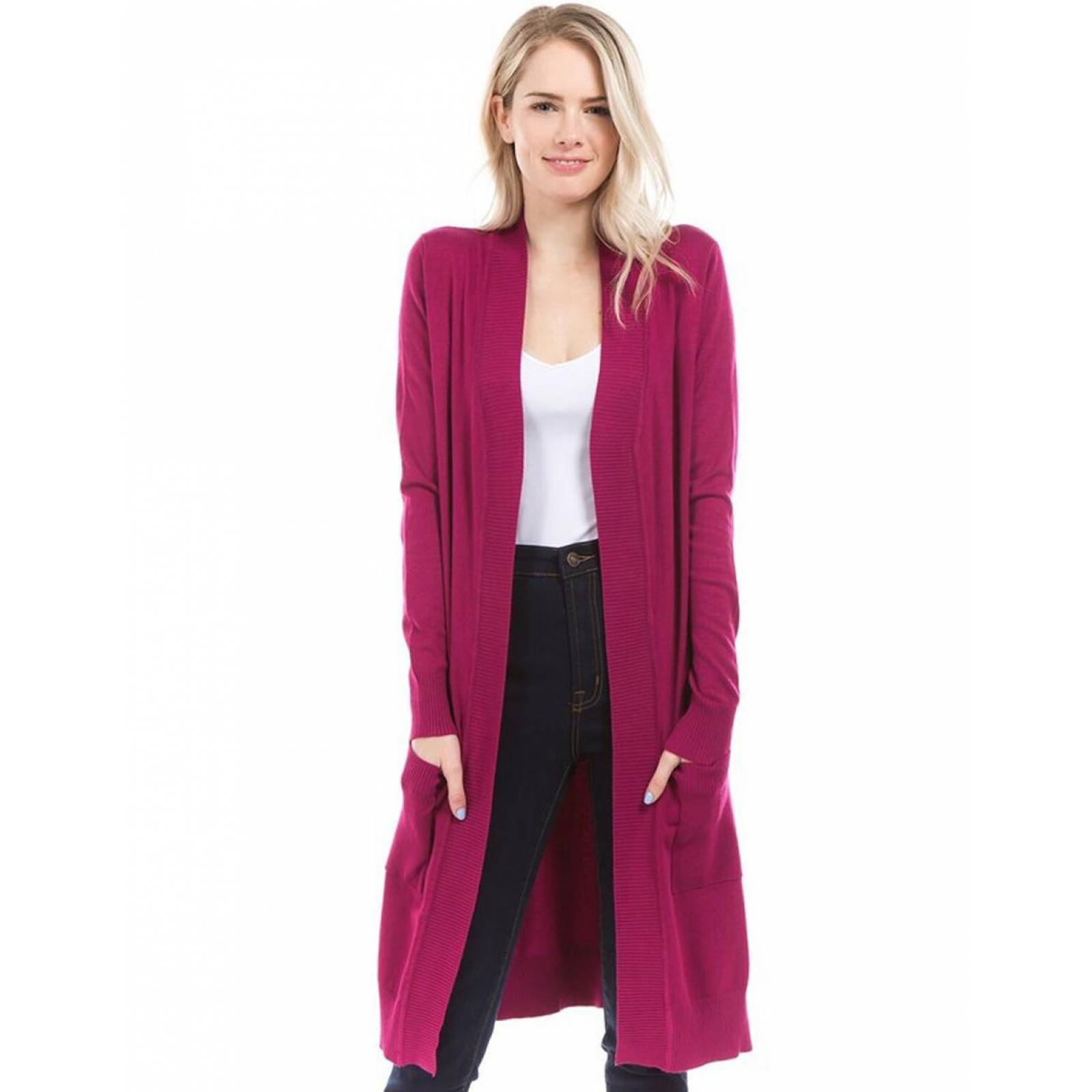 Cardigan ligero tejido AMAD para mujer 
