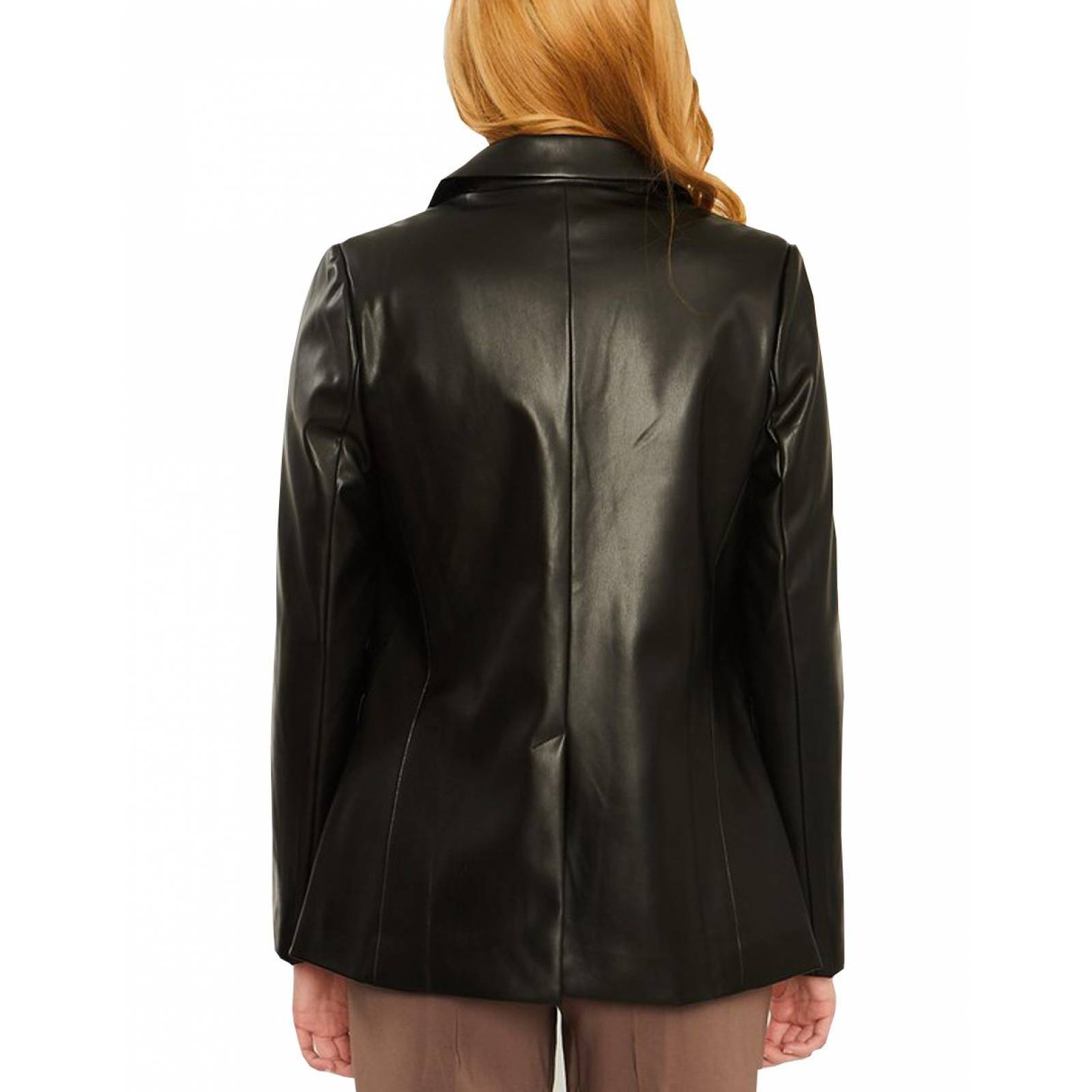 Blazer vinipiel AMAD para mujer