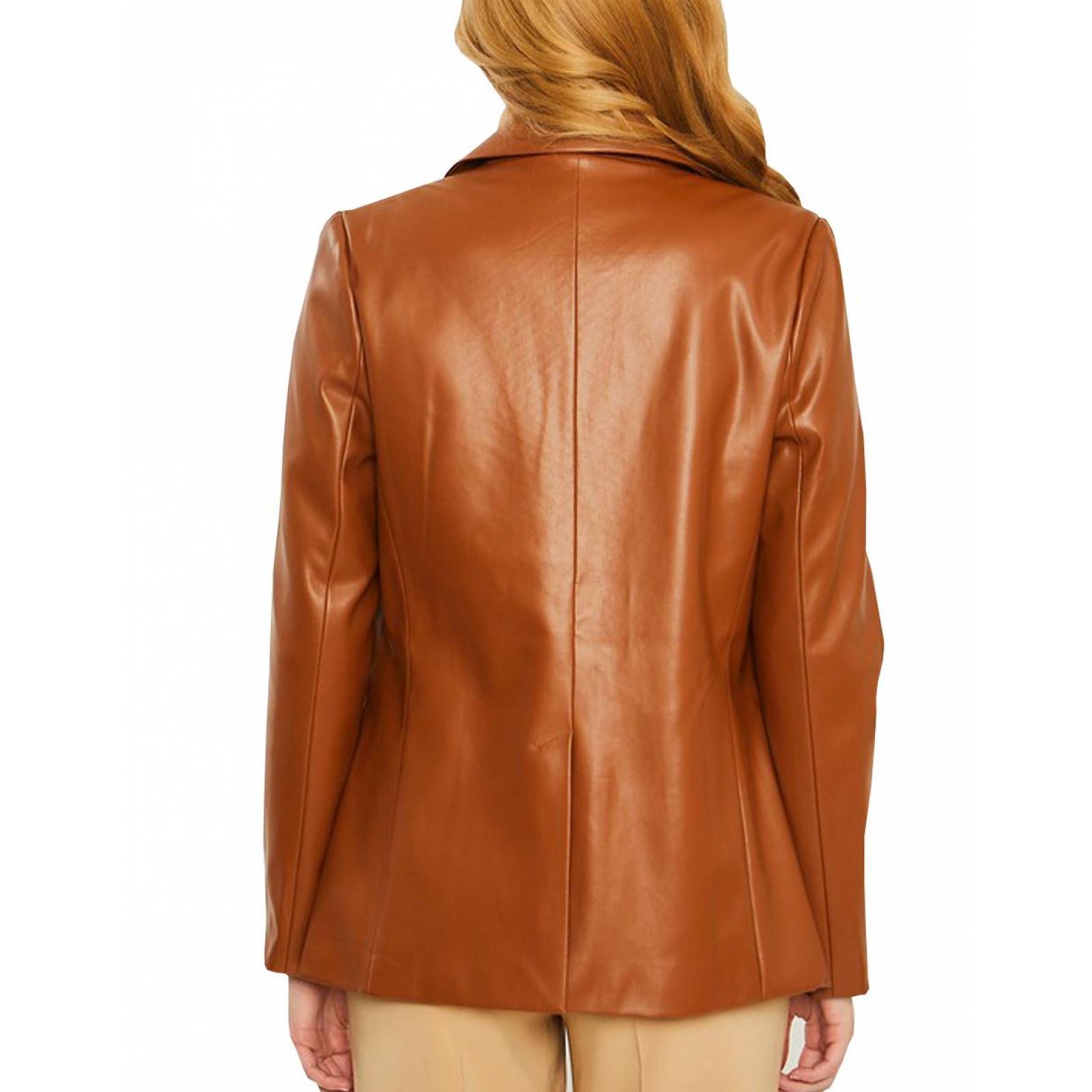 Blazer vinipiel AMAD para mujer