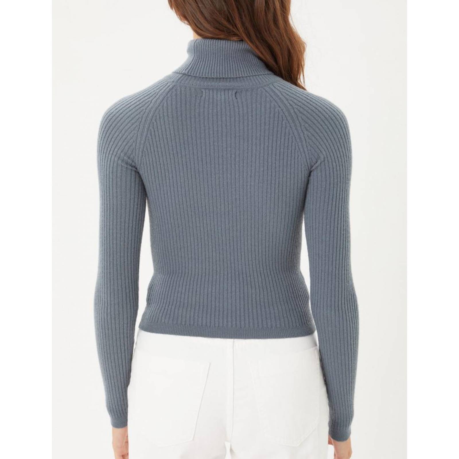 Blusa tejida cuello alto AMAD para dama 