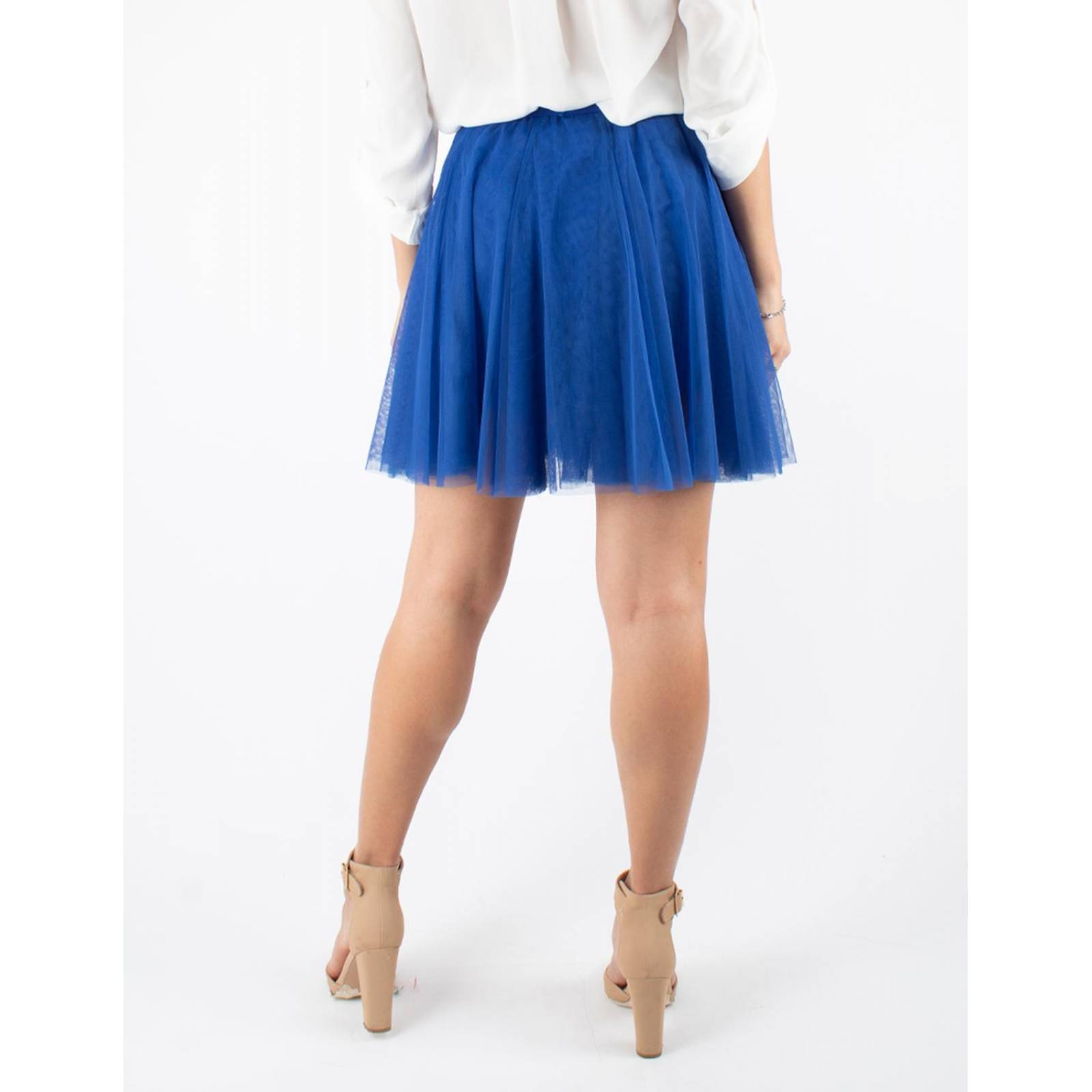 Falda corta de tul 