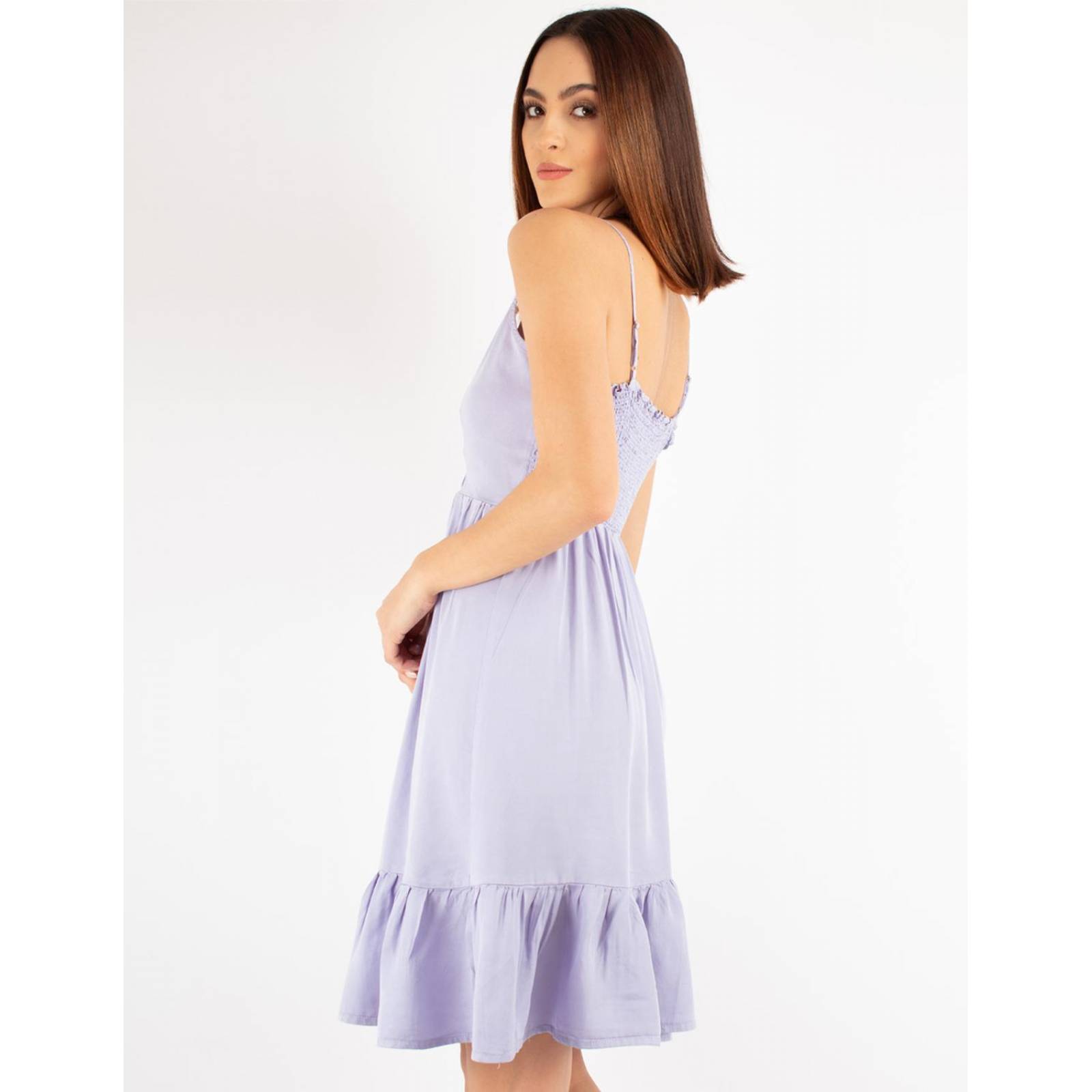 Vestido de tirantes mezclilla ligera 