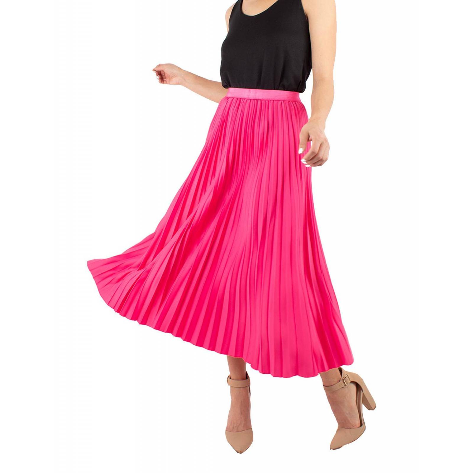 Falda plisada clásica 