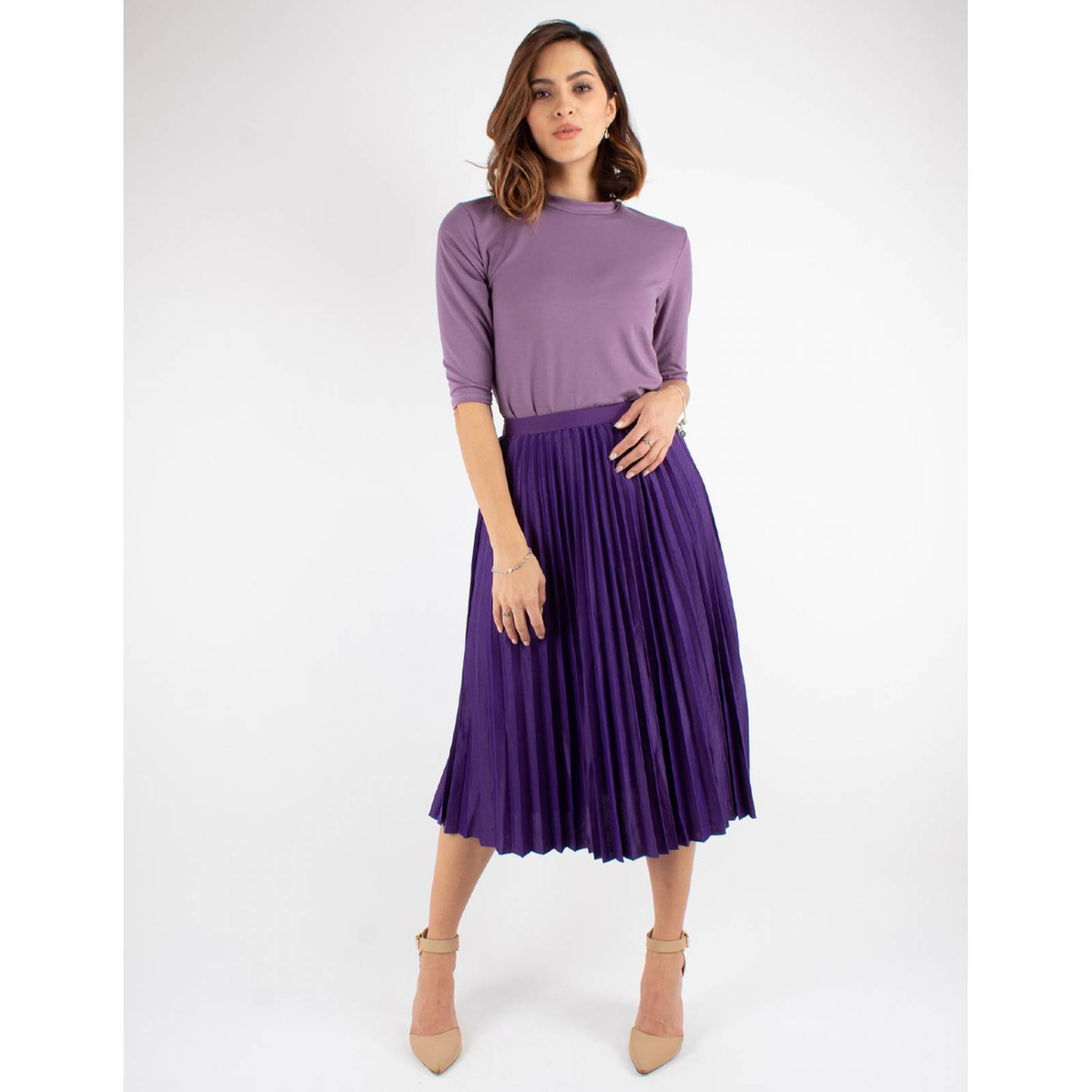 Playera básica manga 3/4 