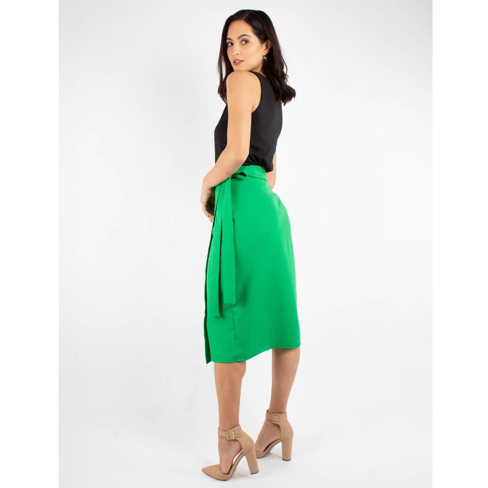 Falda lápiz envolvente 