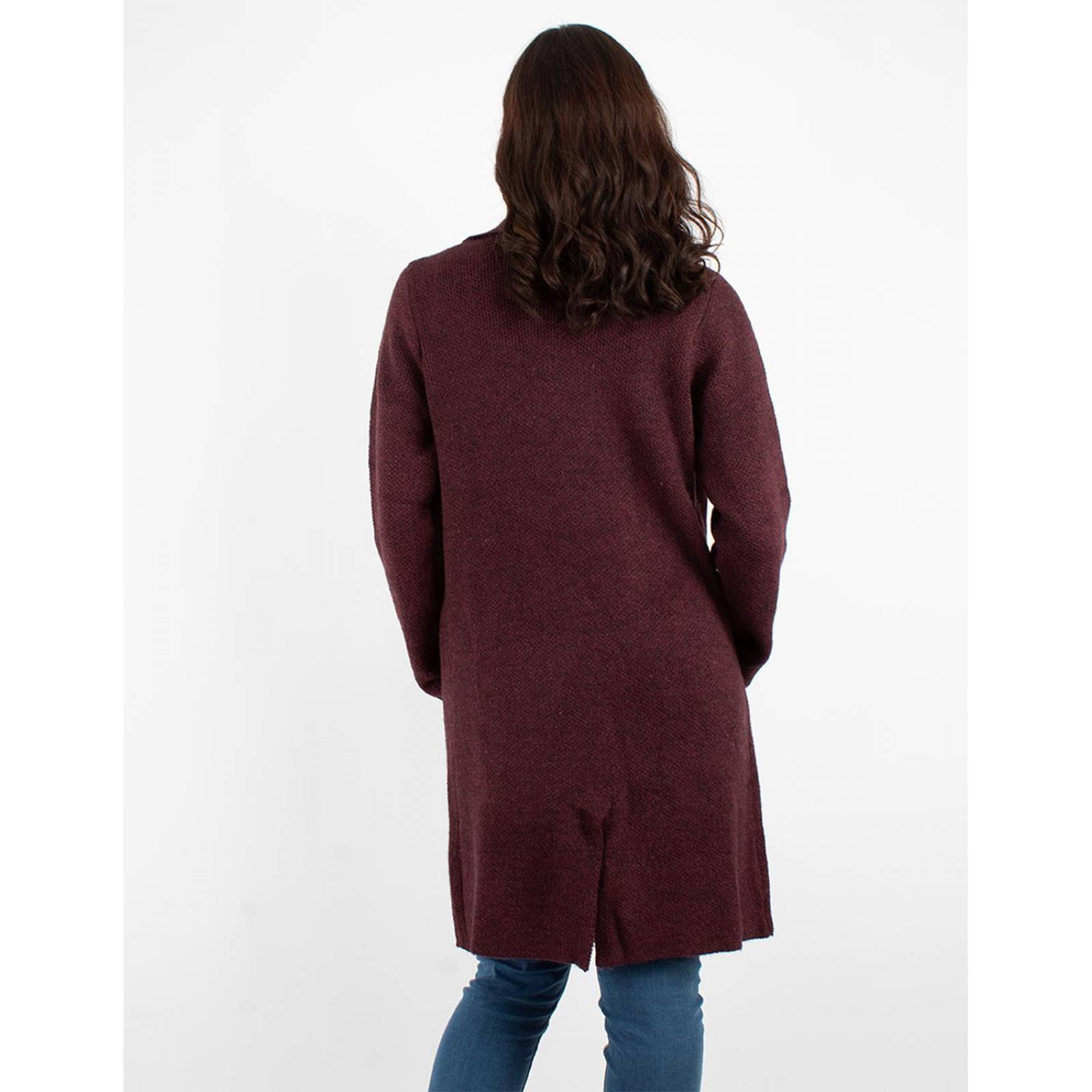 Suéter tejido con botones 