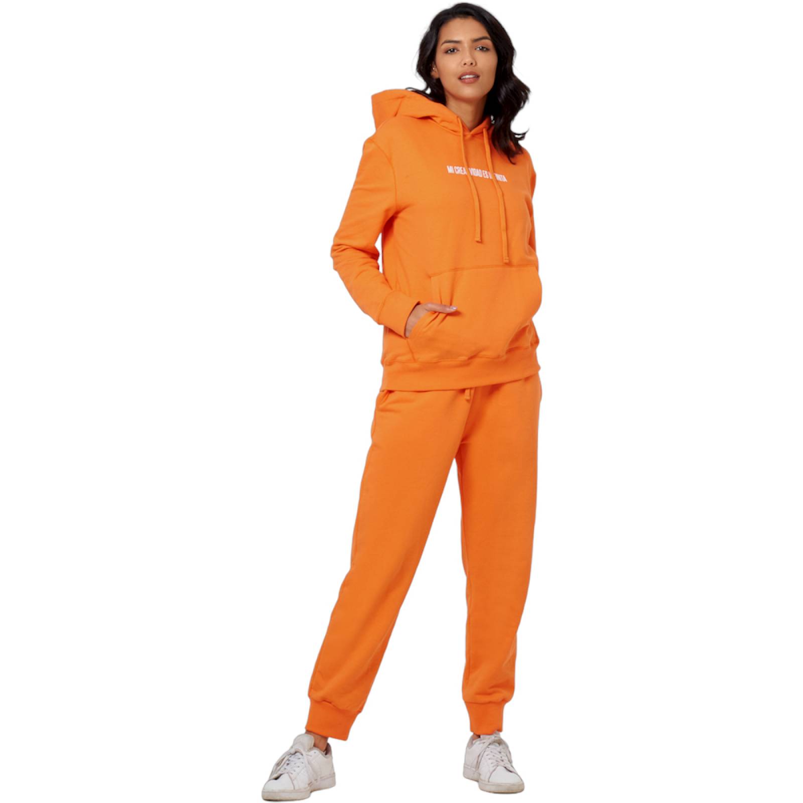 Sudadera Merkabá x Ais Naranja mujer