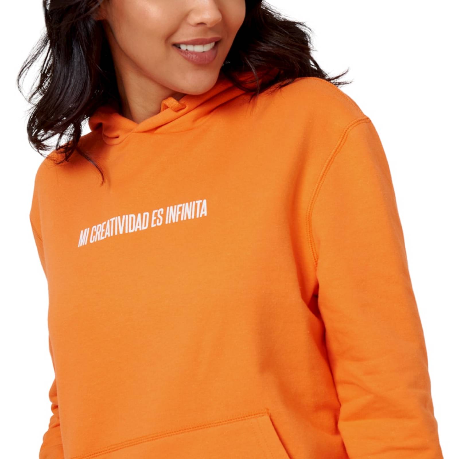 Sudadera Merkabá x Ais Naranja mujer