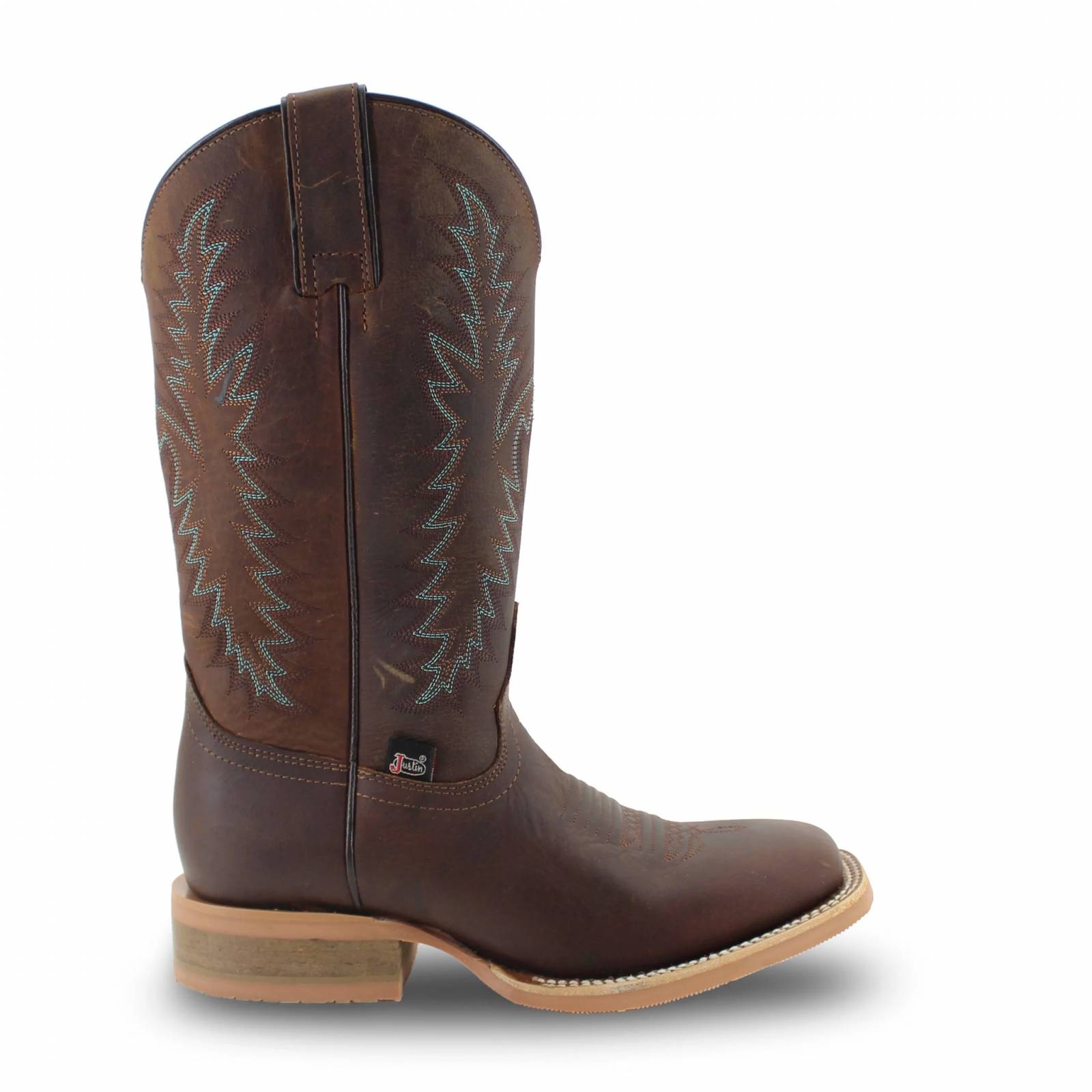 Botas De Rodeo Justin Boots Para Mujer 5459 Punta Ancha
