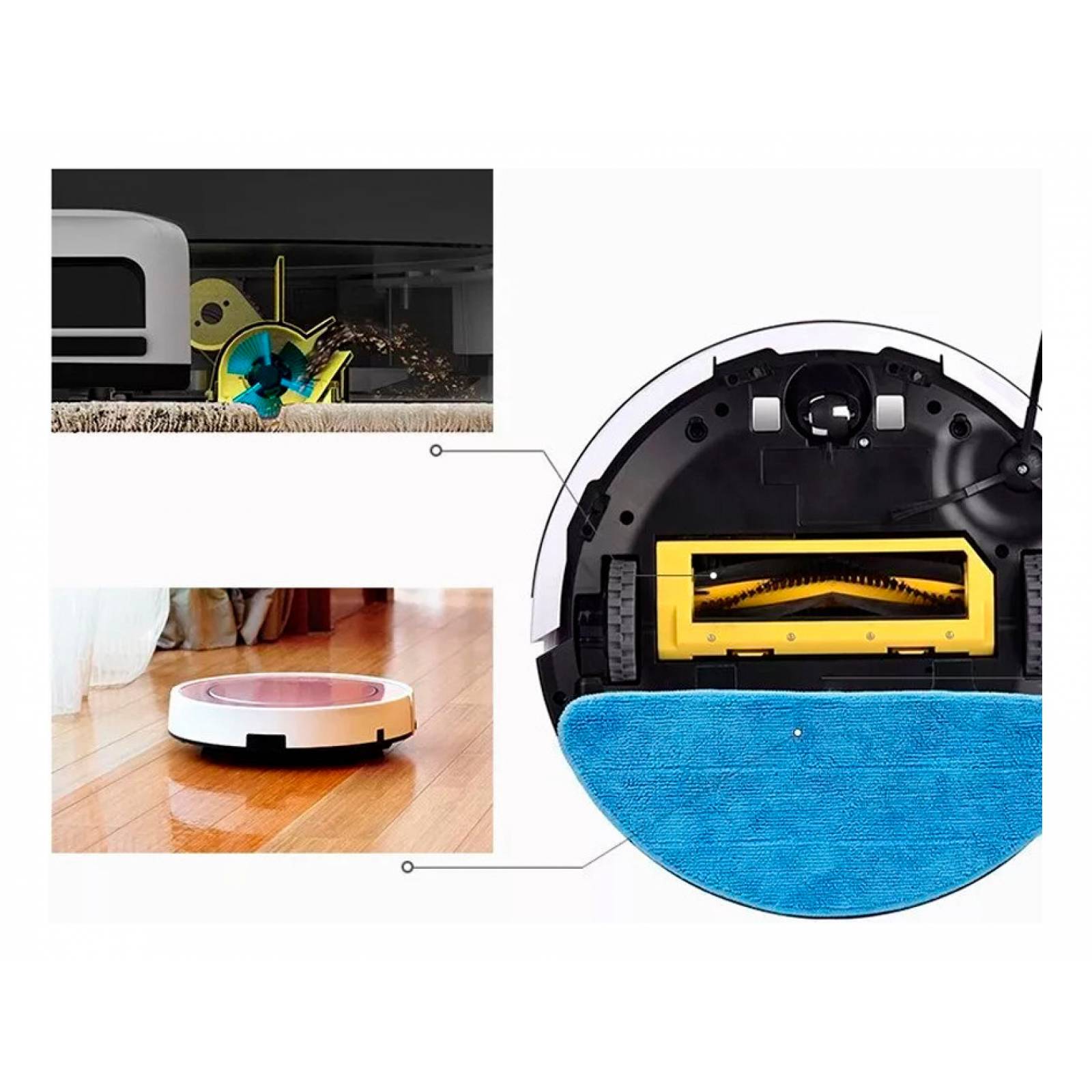 ILIFE - V7s Robot Aspiradora y Trapeador, Limpieza en Seco