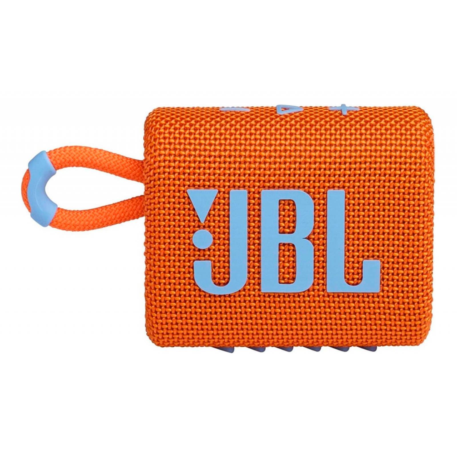 JBL Go 3 Bocina Portátil Bluetooth - Naranja.