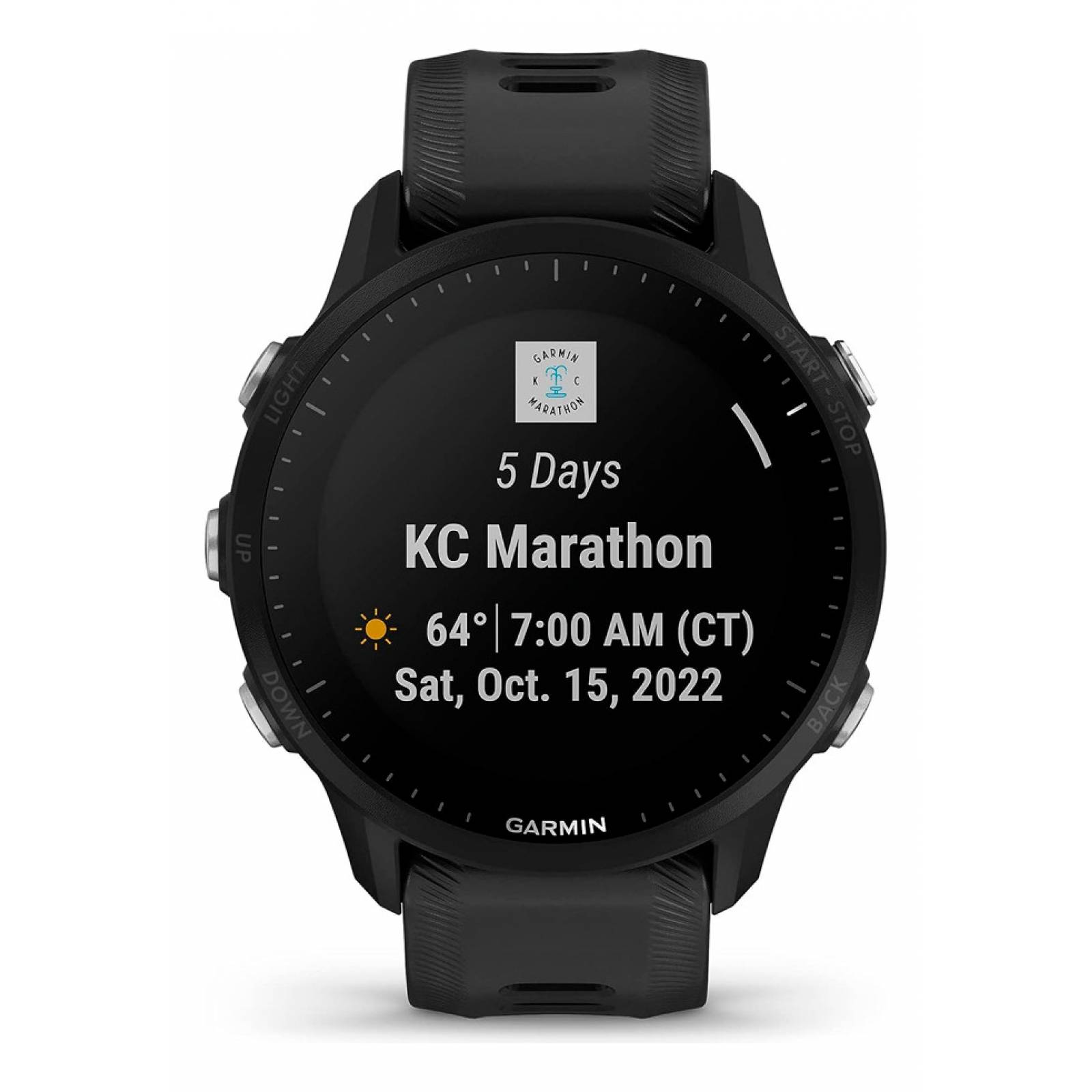 Reloj Smartwatch Deportivo Garmin Forerunner 955 Solar 1.3 Pulgadas Negro