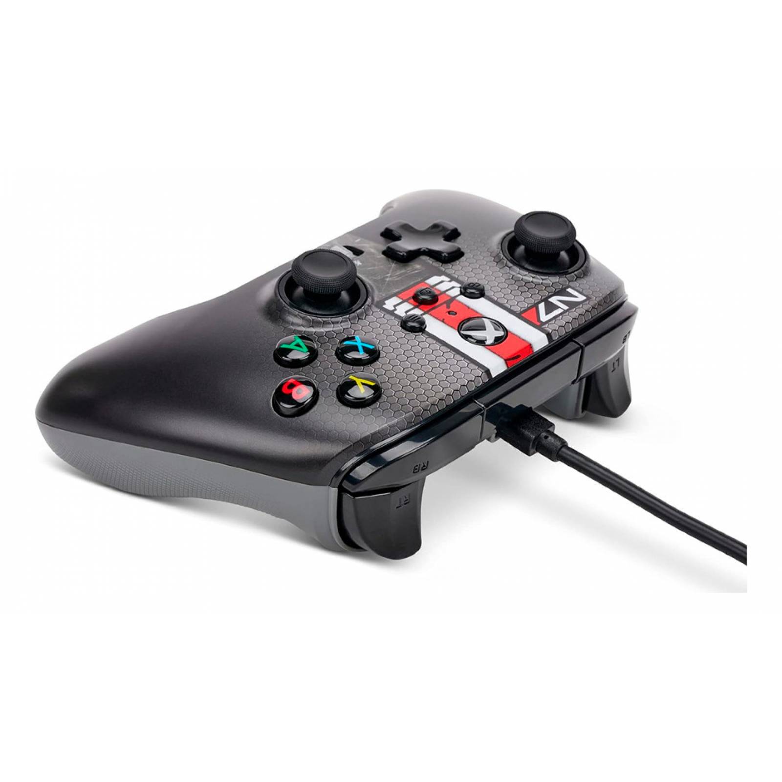 PowerA Control Mejorado Alámbrico Xbox Mass Effect N7