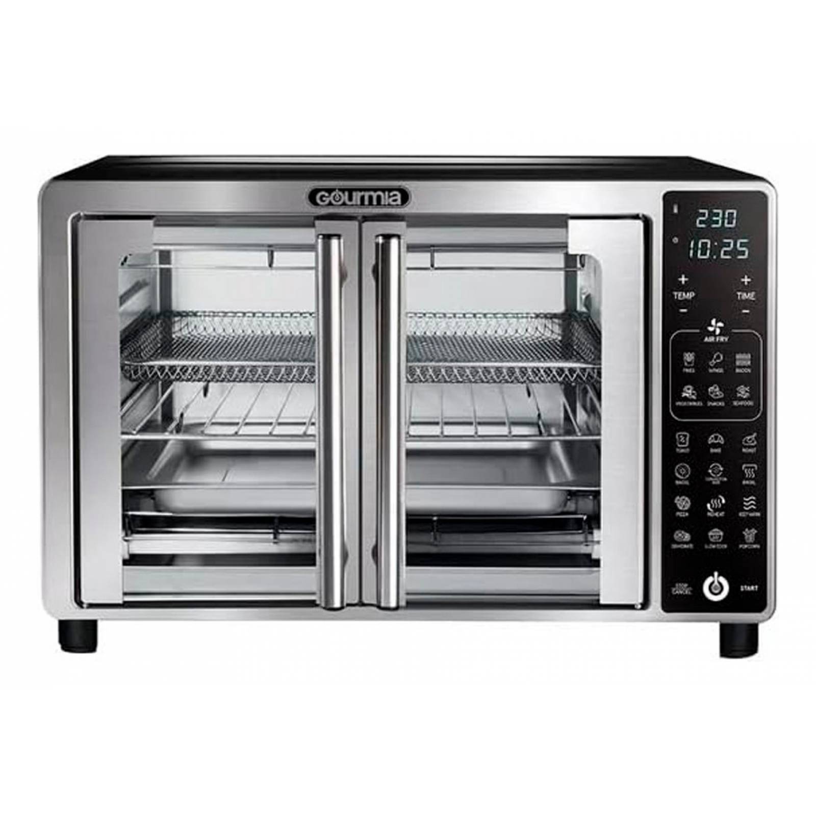 Horno Freidora de Aire Gourmia 24 litros Acero Inoxidable
