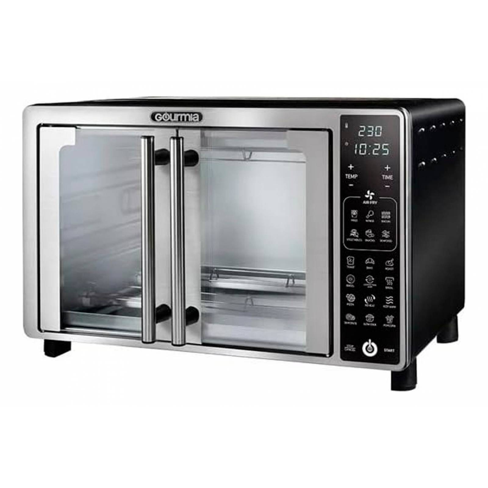 Horno Freidora de Aire Gourmia 24 litros Acero Inoxidable