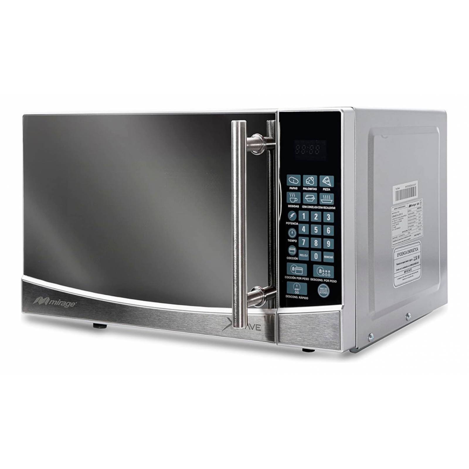 Microondas Mirage Xwave 0.7 Pies Cubicos MWD020E