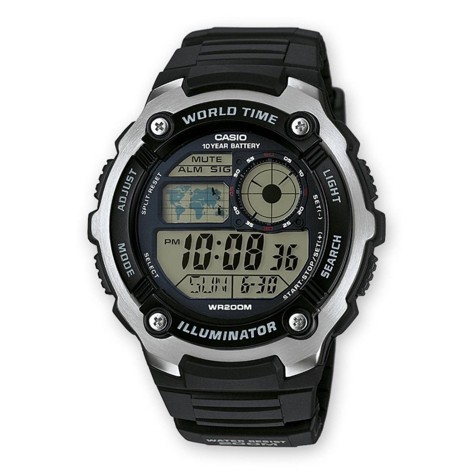 Reloj Casio Iluminator Digital AE-2100W-1AVEF