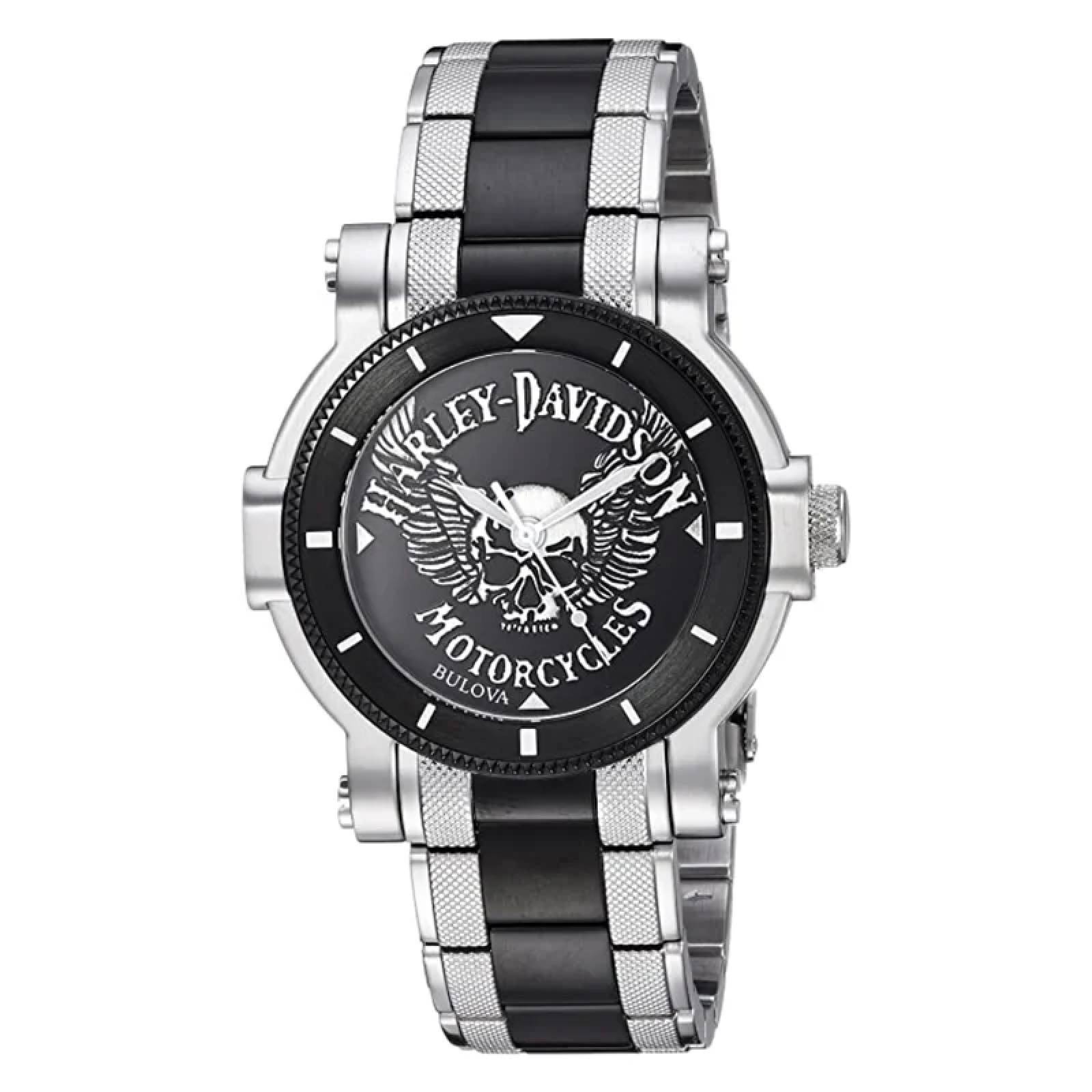 Reloj Harley Davidson Winged Skull Wrist