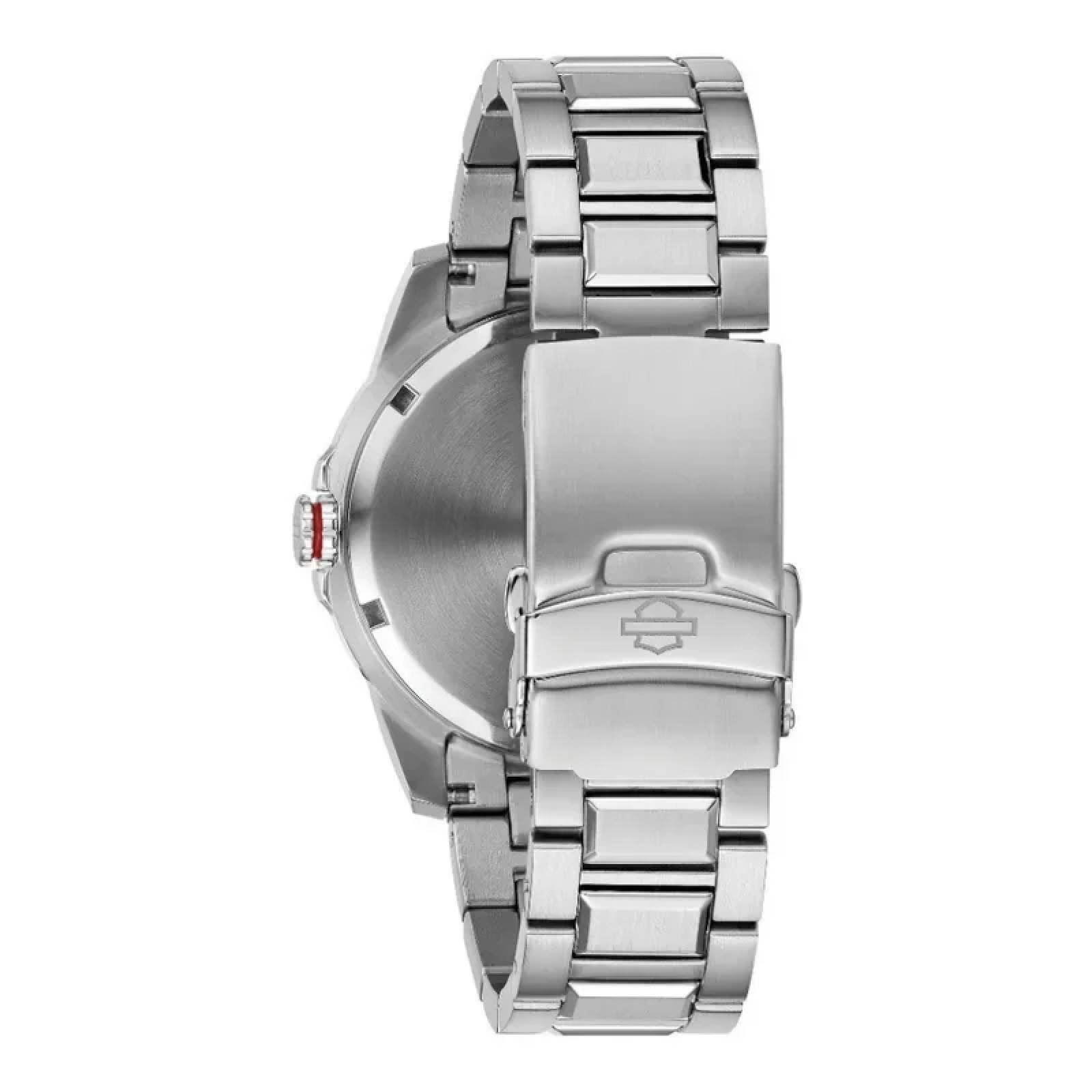 Reloj Harley Davidson Flaming Willie G Skull