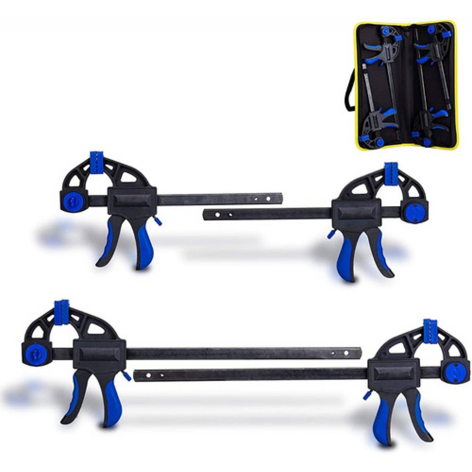 Kit De Sargentos F Madera Extra Grandes 120 90 Y 60 Cm