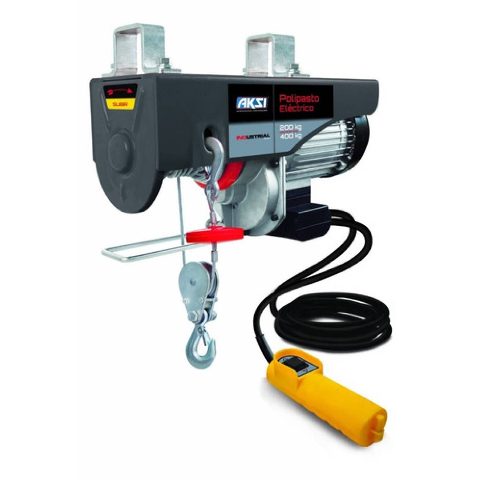 Polipasto Eléctrico 500-1000 Kg 110 V Con Cable 20 M 7/32