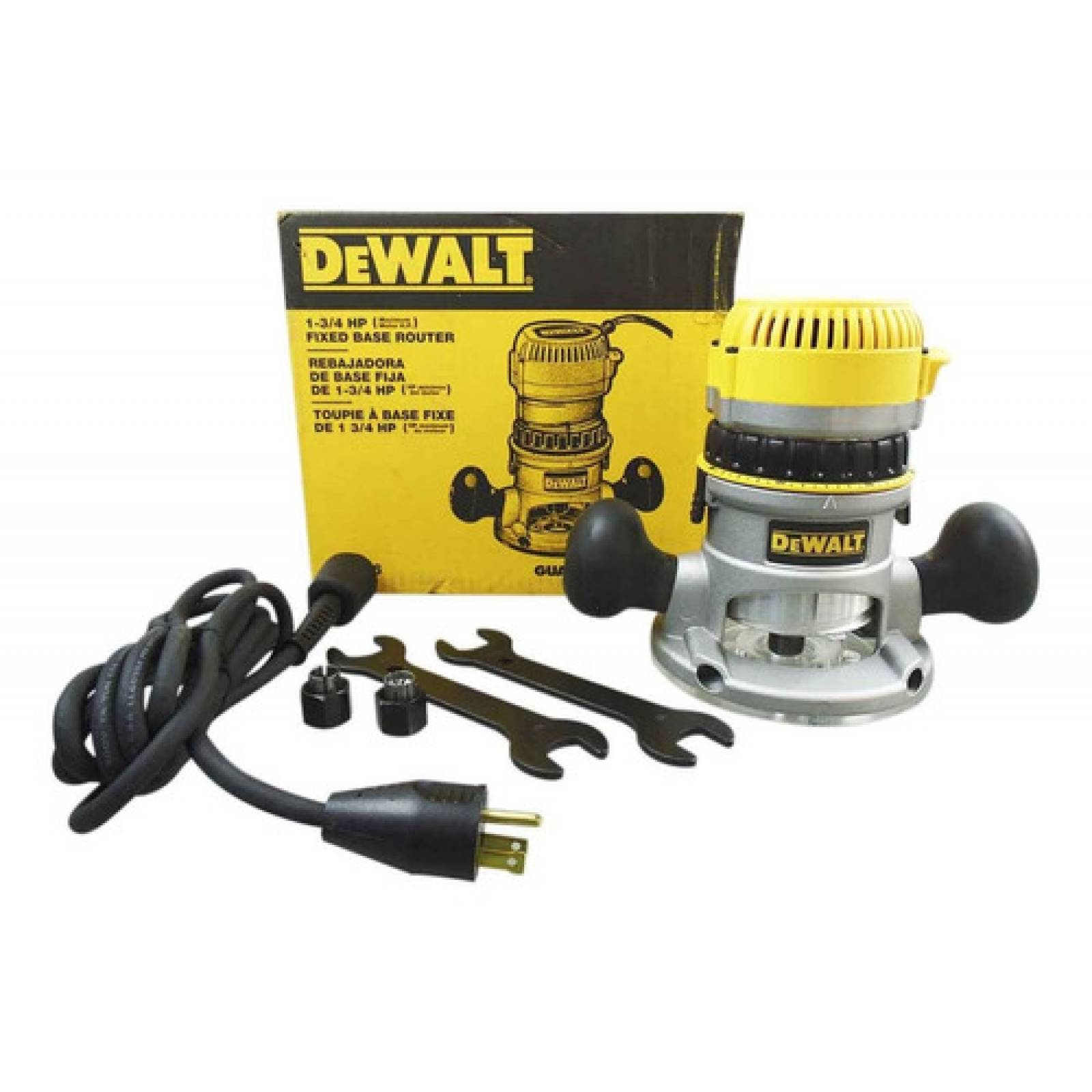 Router 1-3/4 Hp 1/4-1/2 24,500 Rpm 750 W Dw616 Dewalt
